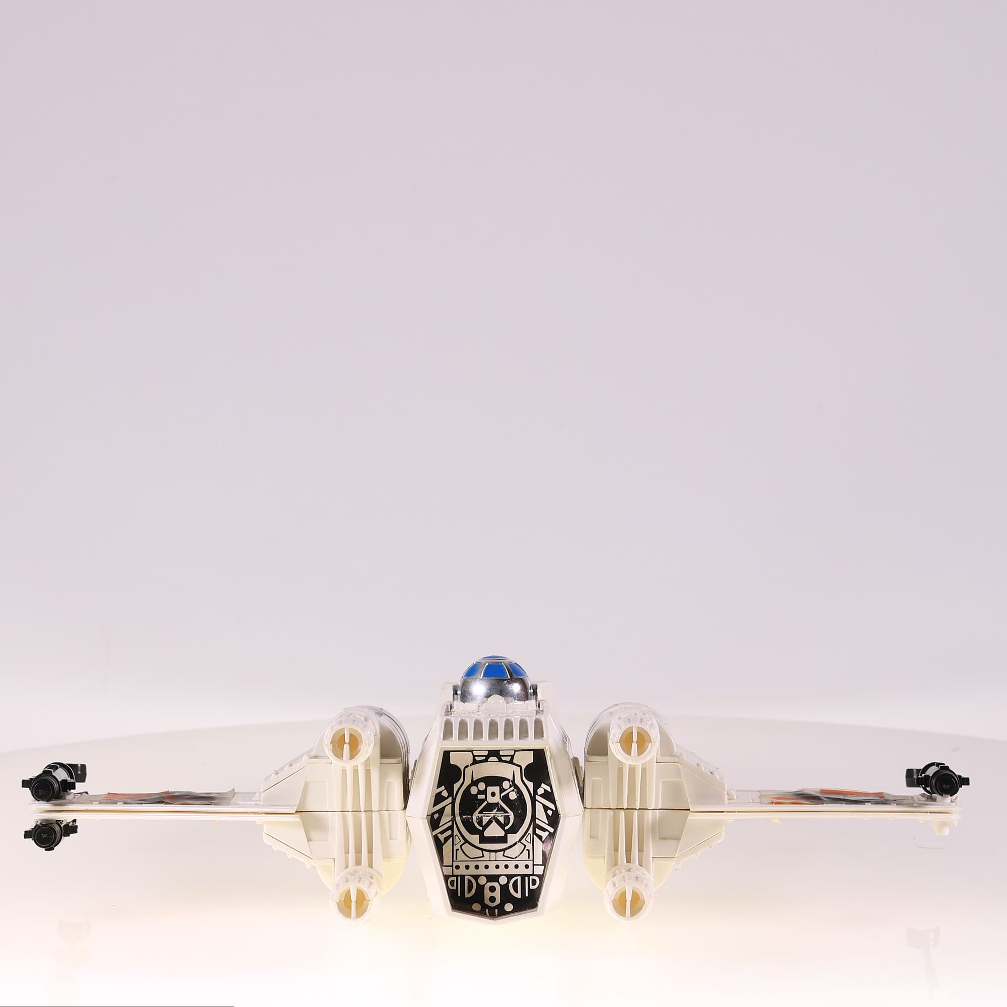 Meccano retour du Jedi Star Wars X-Wing Fighter Vehicle 1983 Grade B avec boîte — miniature 6