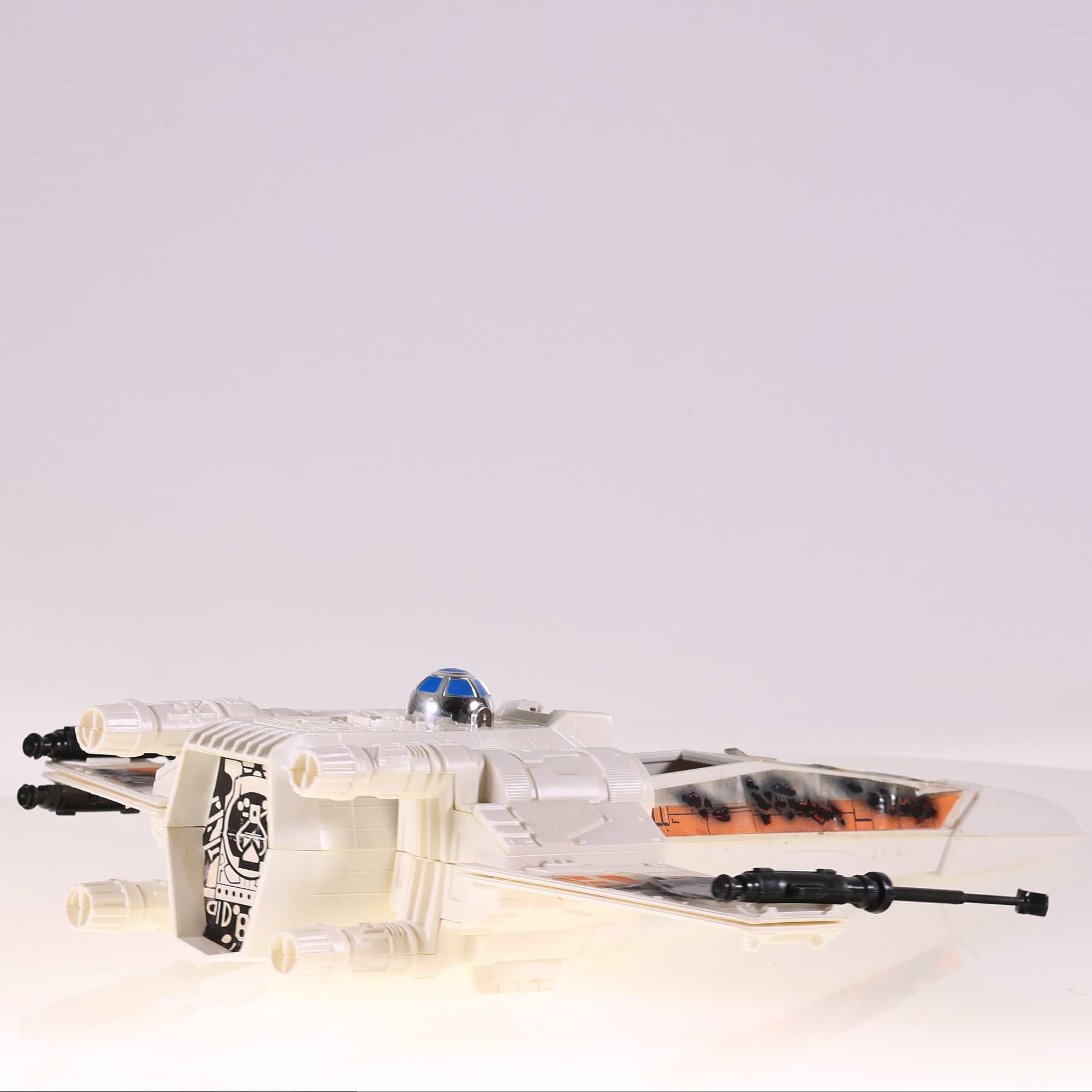 Meccano retour du Jedi Star Wars X-Wing Fighter Vehicle 1983 Grade B avec boîte — miniature 7