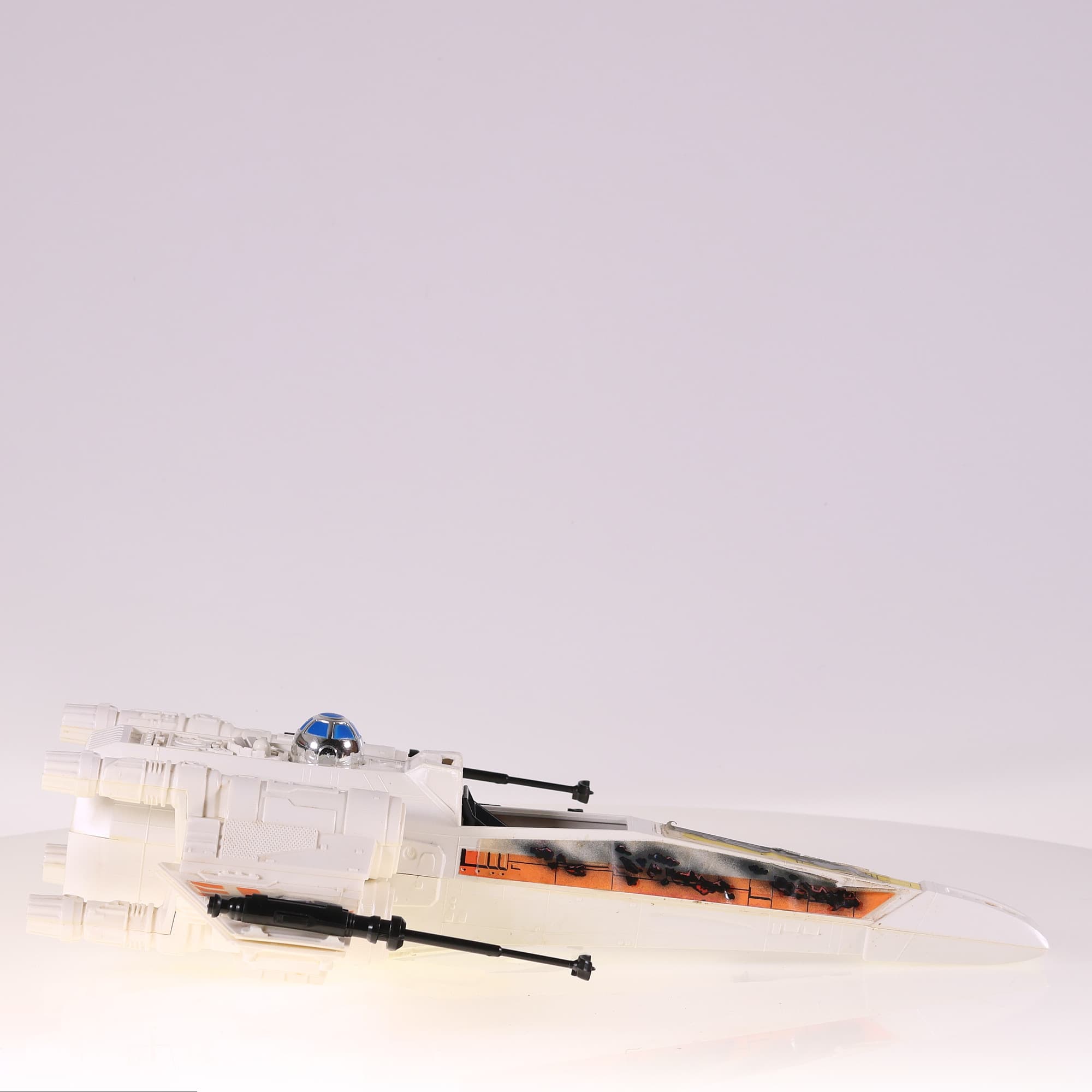 Meccano retour du Jedi Star Wars X-Wing Fighter Vehicle 1983 Grade B avec boîte — miniature 8