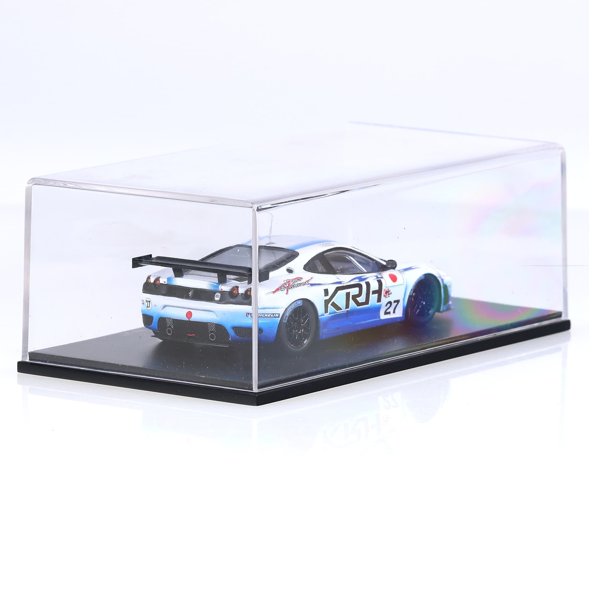 Ebbro 43955 Ferrari KRH F430 GT2 JLMC'07 No.27 #27 1/43 Bicolore avec boîte — miniature 11