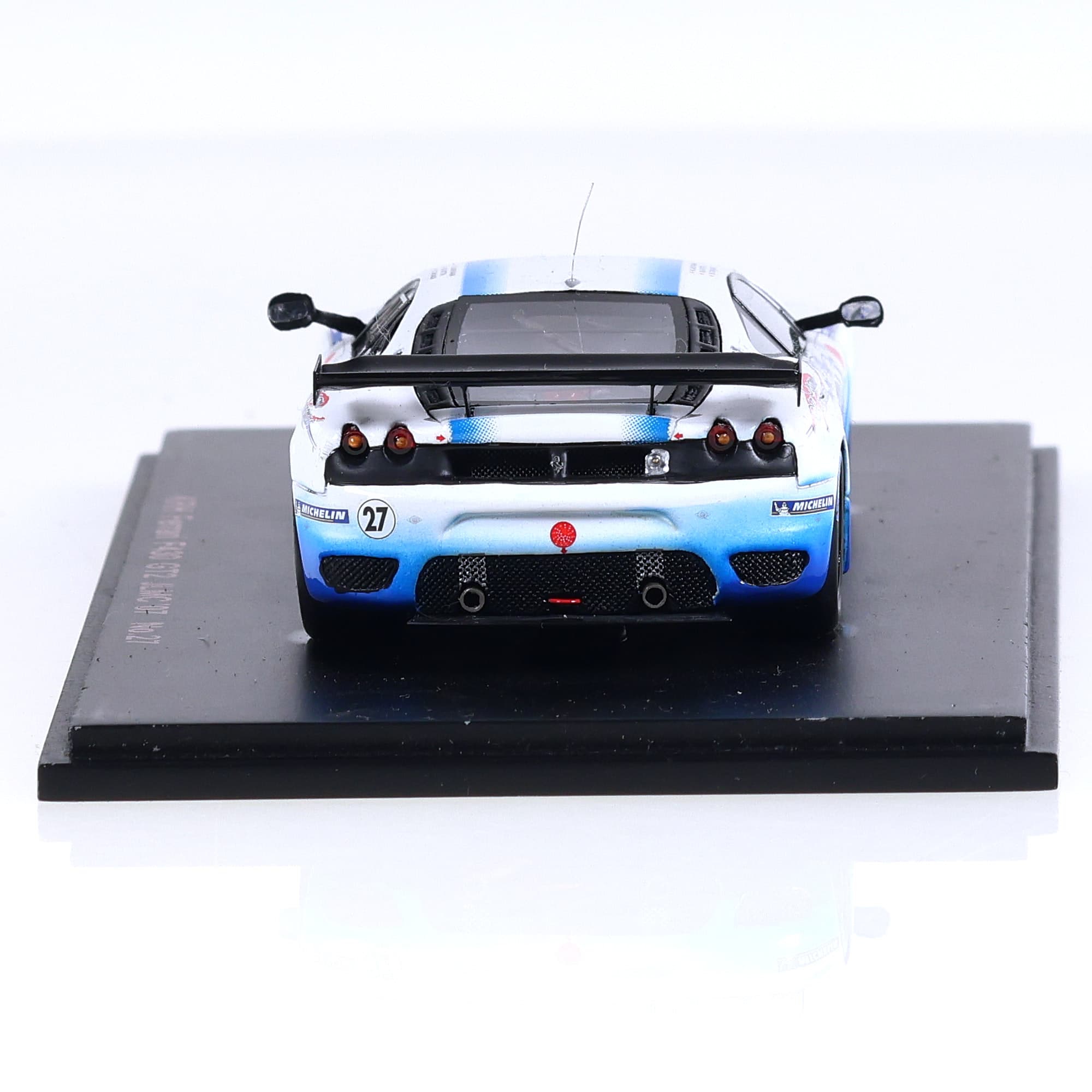 Ebbro 43955 Ferrari KRH F430 GT2 JLMC'07 No.27 #27 1/43 Bicolore avec boîte — miniature 4