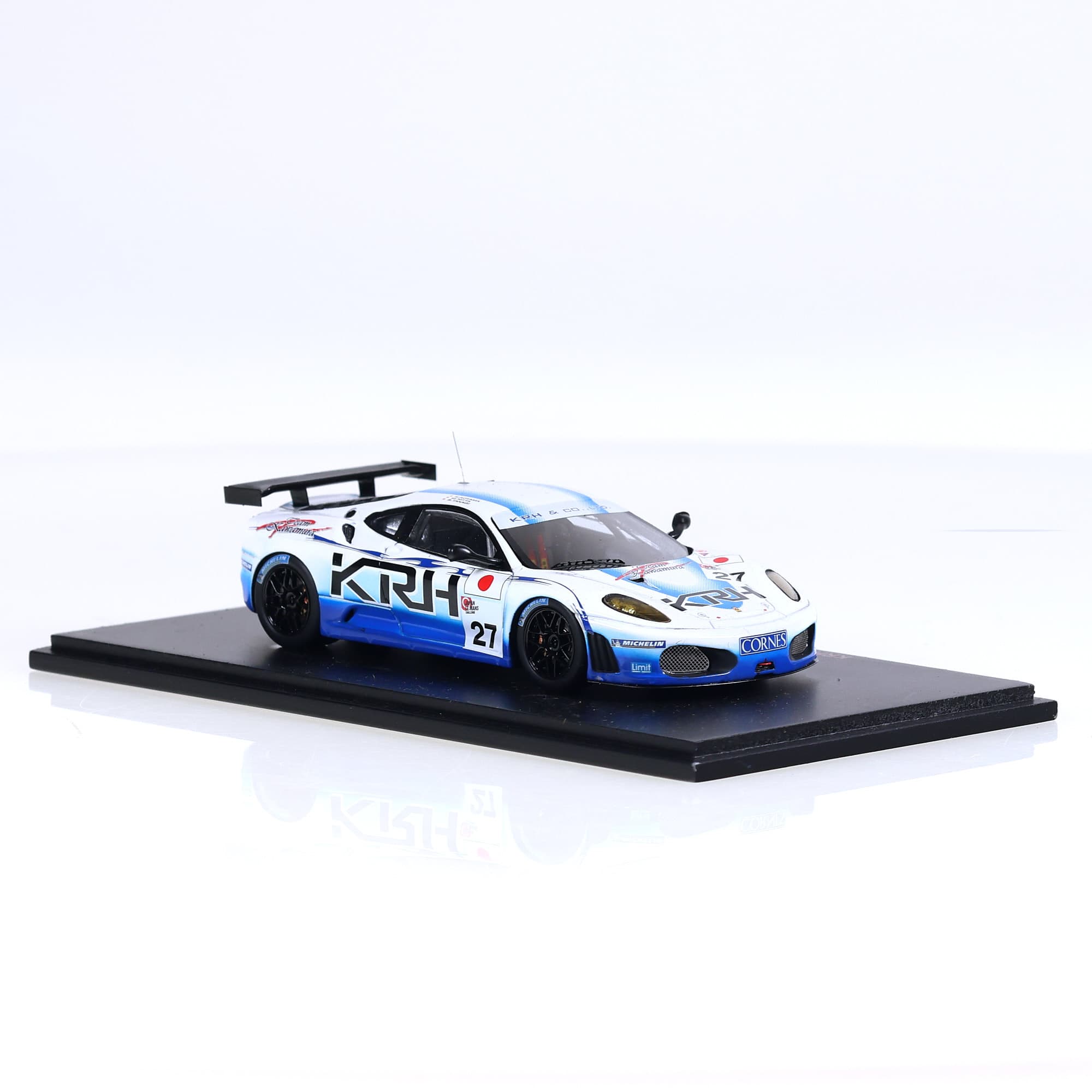 Ebbro 43955 Ferrari KRH F430 GT2 JLMC'07 No.27 #27 1/43 Bicolore avec boîte — miniature 7