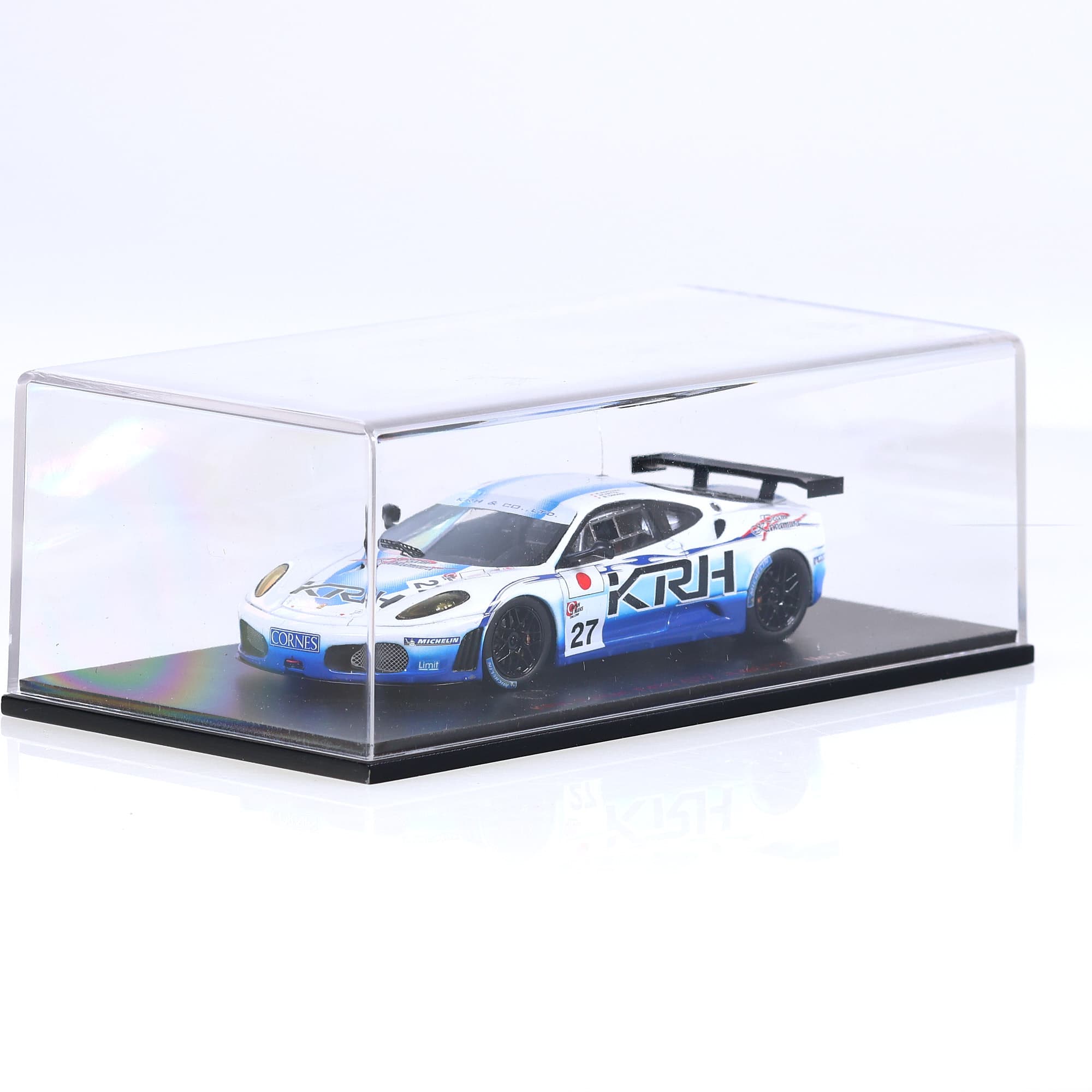 Ebbro 43955 Ferrari KRH F430 GT2 JLMC'07 No.27 #27 1/43 Bicolore avec boîte — miniature 10