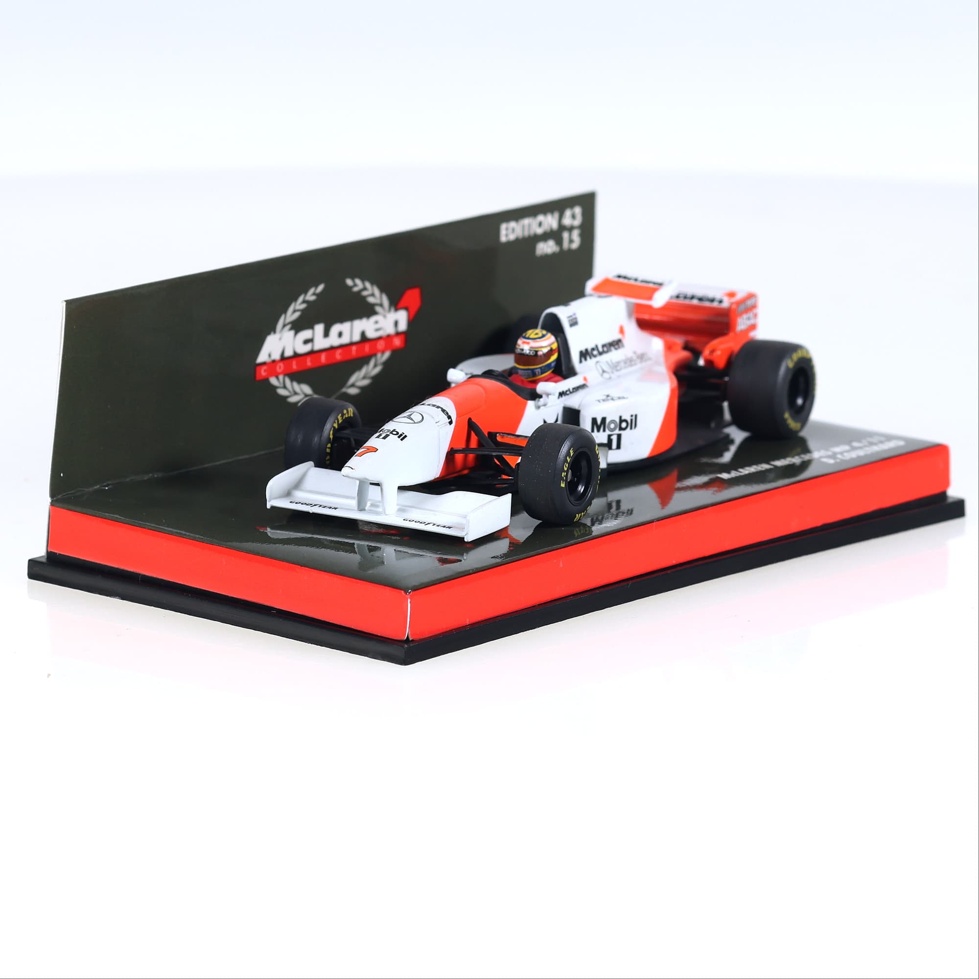 Minichamps 530 964308 McLaren MP4/11 D.Coulthard D.Coulthard #7 1/43 Blanc — miniature 9