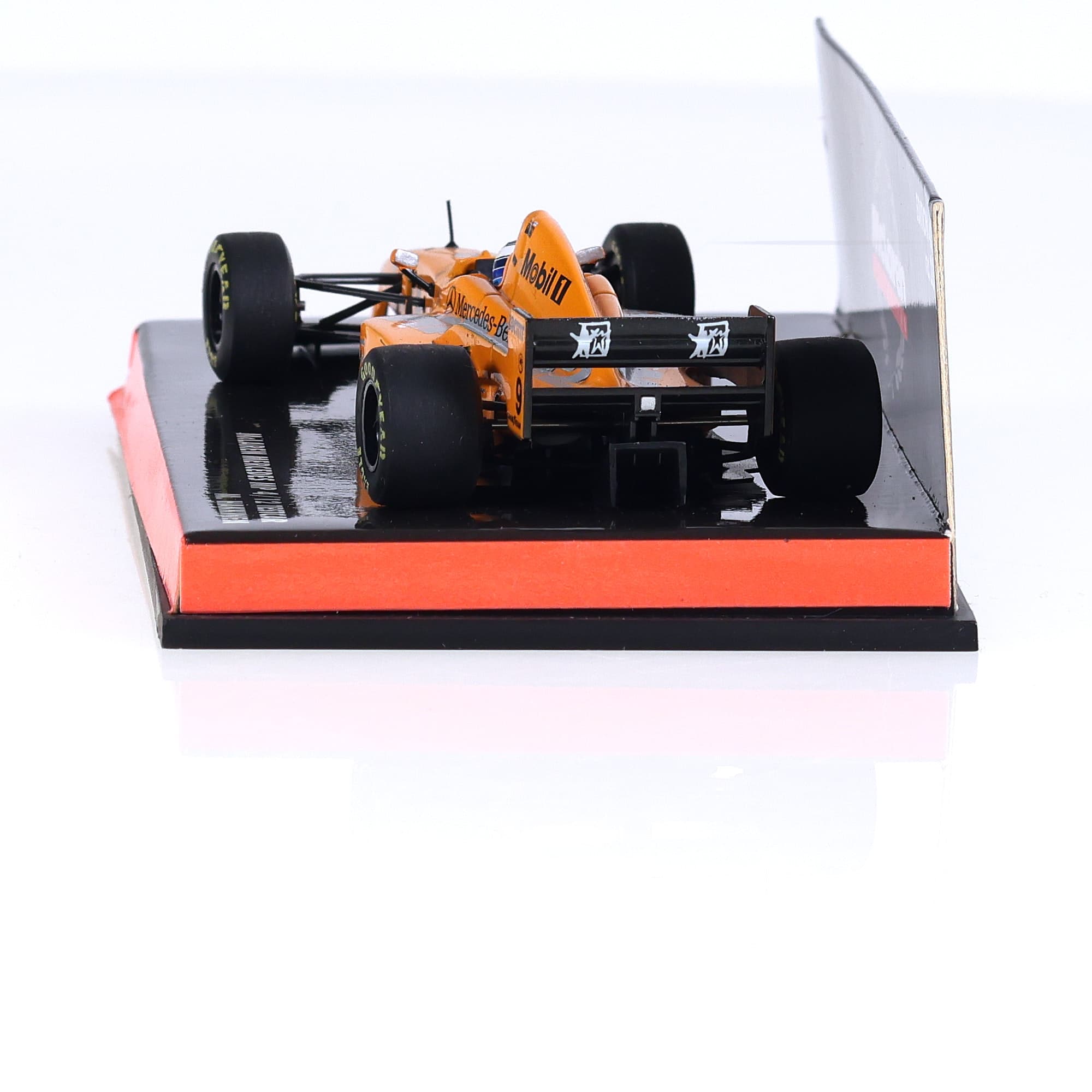 Minichamps 530 974389 MP4/12 test Car  #9 1/43 Orange avec boîte — miniature 4