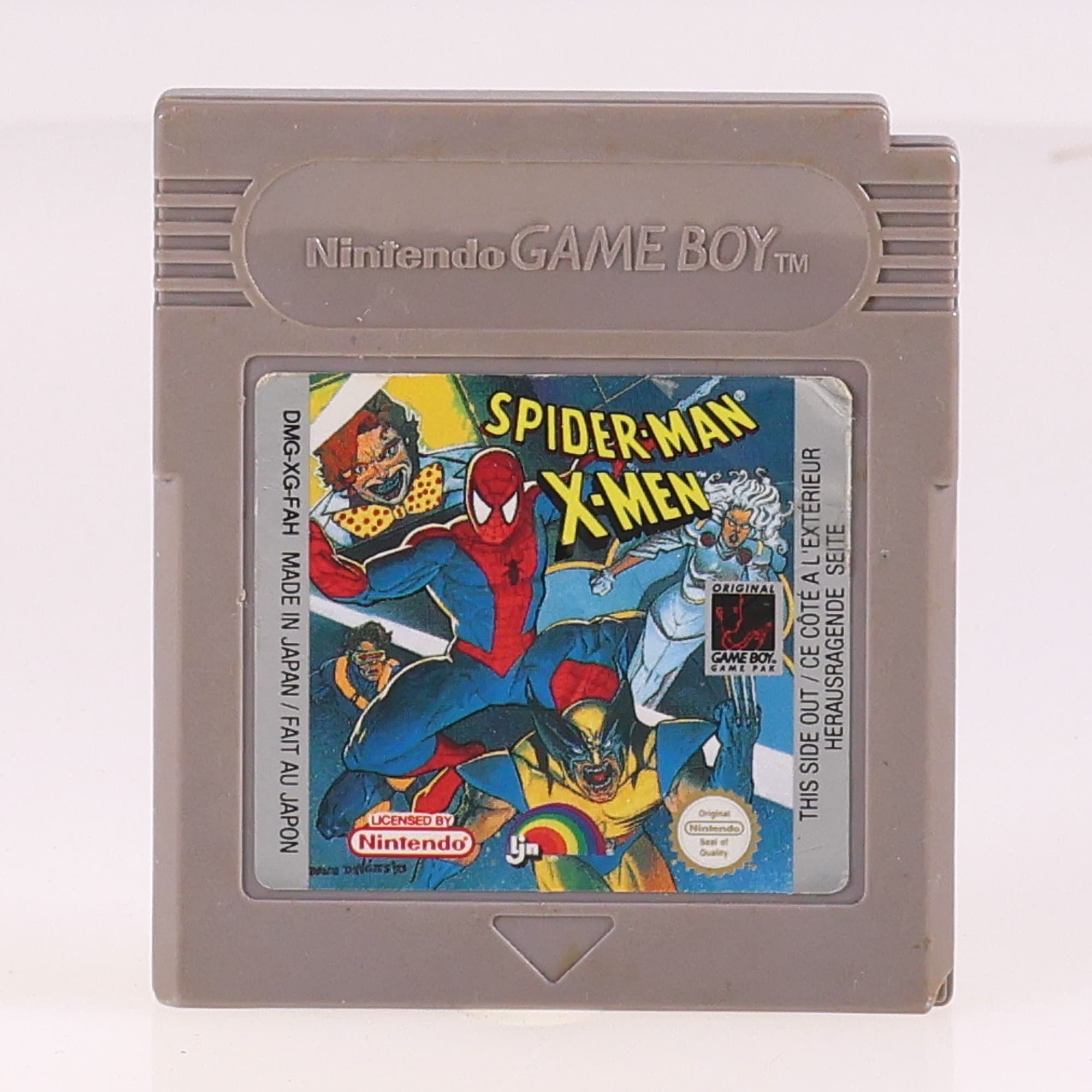 Nintendo Game Boy - Jeu Spider-Man X-Men Grade B sans boîte Non testé