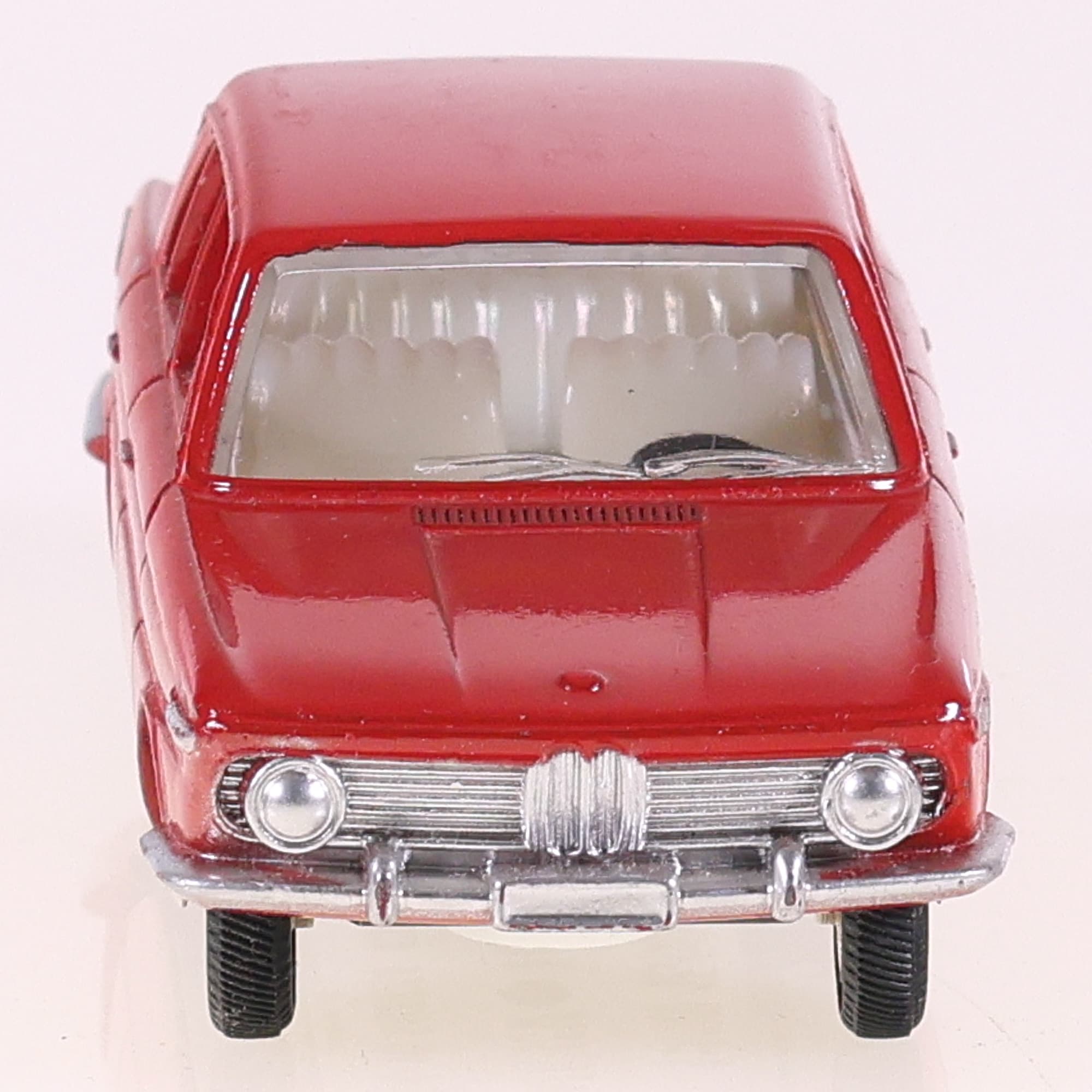 Dinky Toys F n°534 BMW 1500 1/43 rouge vif état A avec boîte — miniature 8