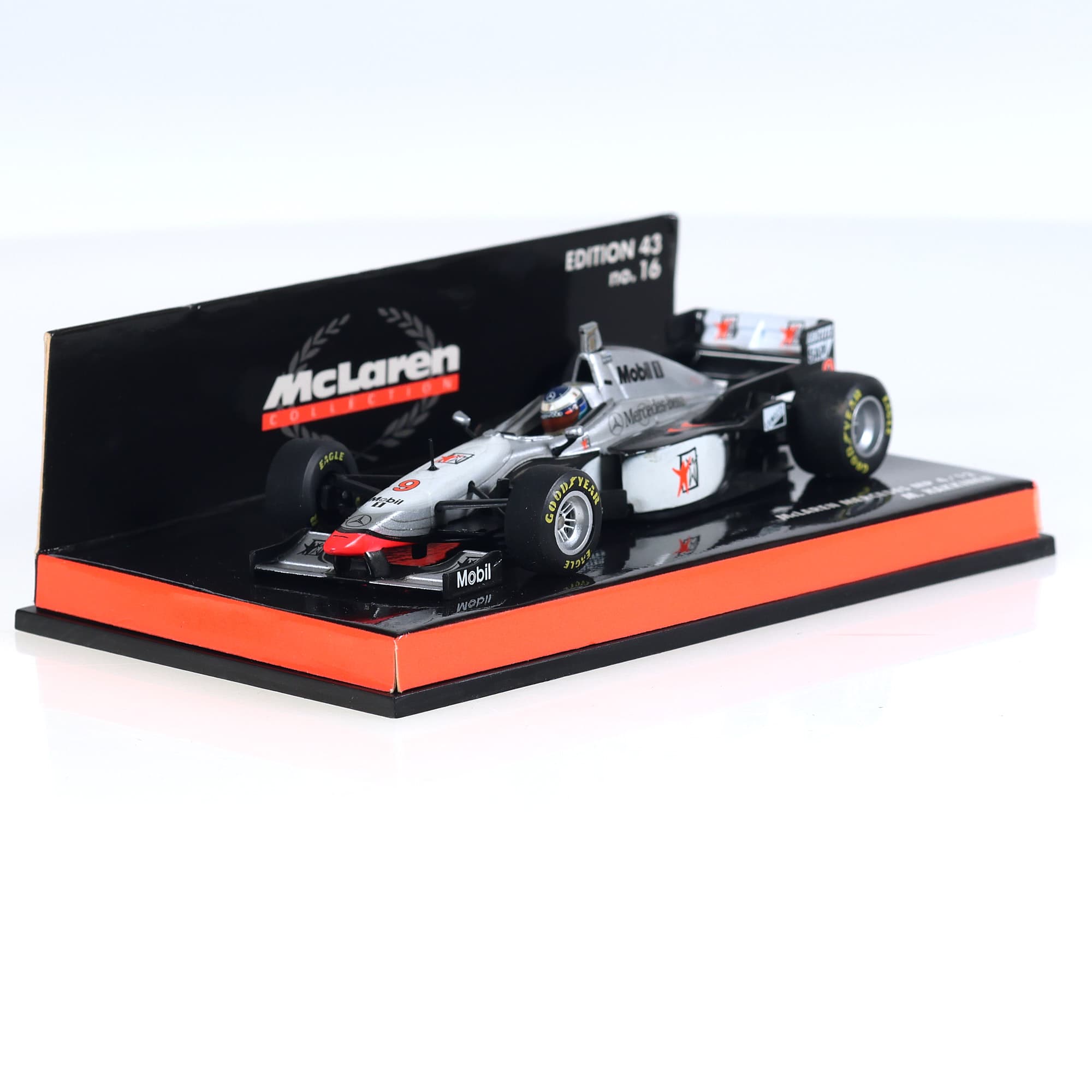 Minichamps 530 974309 McLaren MP4/12 1997 M.Hakkinen #9 1997 1/43 Argent