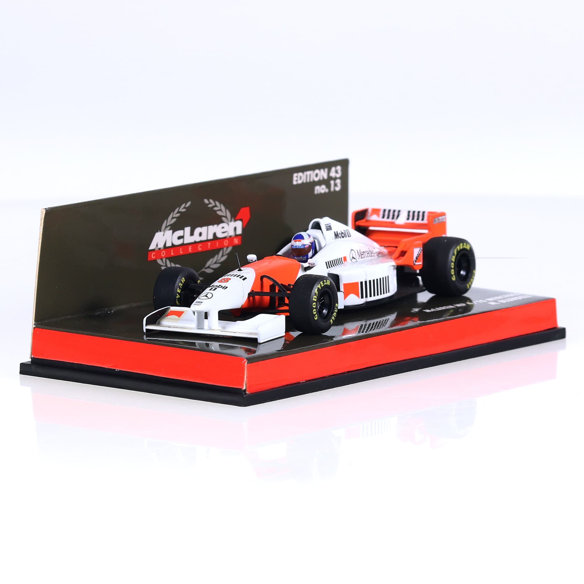 Minichamps 530 954317 McLaren Mercedes MP4/10 Blundell avec boîte
