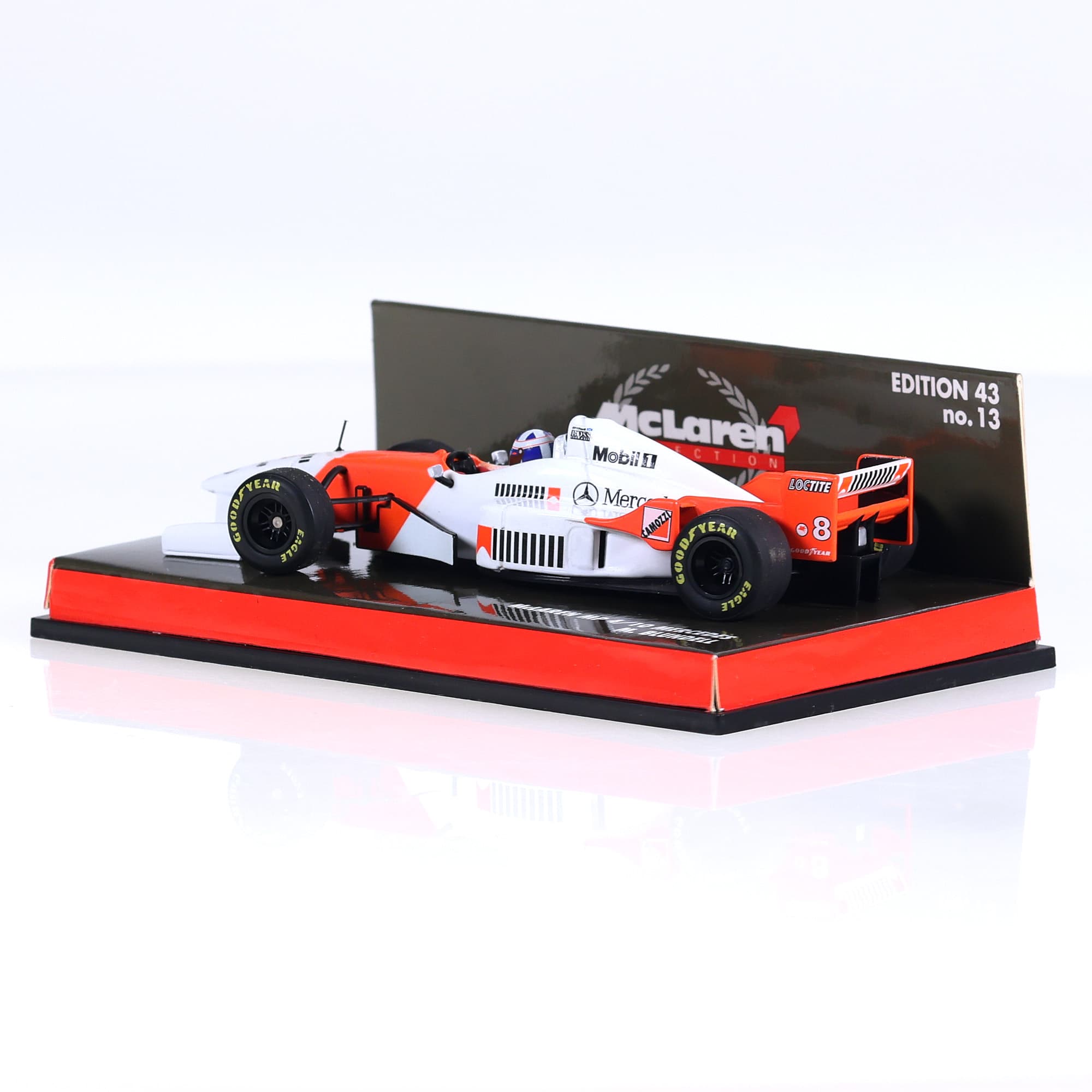Minichamps 530 954317 McLaren Mercedes MP4/10 Blundell avec boîte — miniature 3
