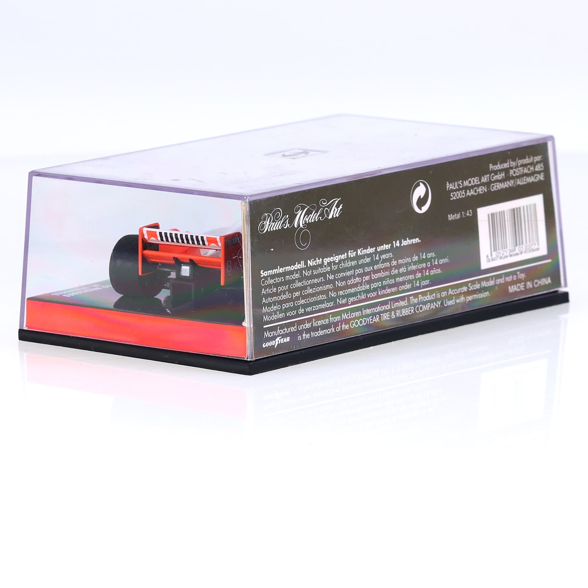 Minichamps 530 954317 McLaren Mercedes MP4/10 Blundell avec boîte — miniature 10