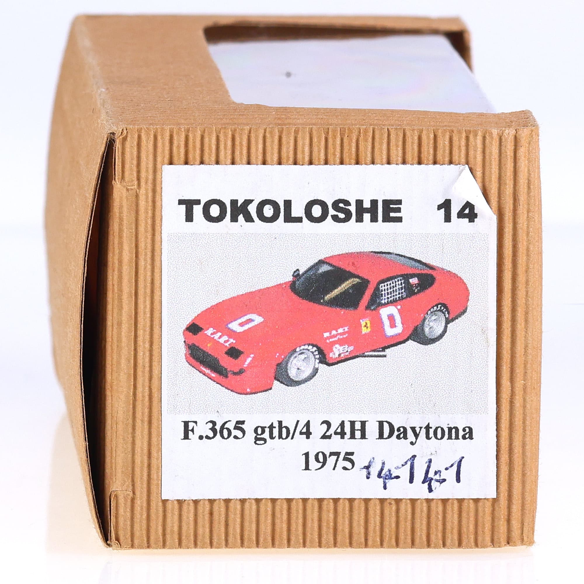 Tokoloshe Ferrari F365 Daytona #0 1975 1/43 avec boîte — miniature 15