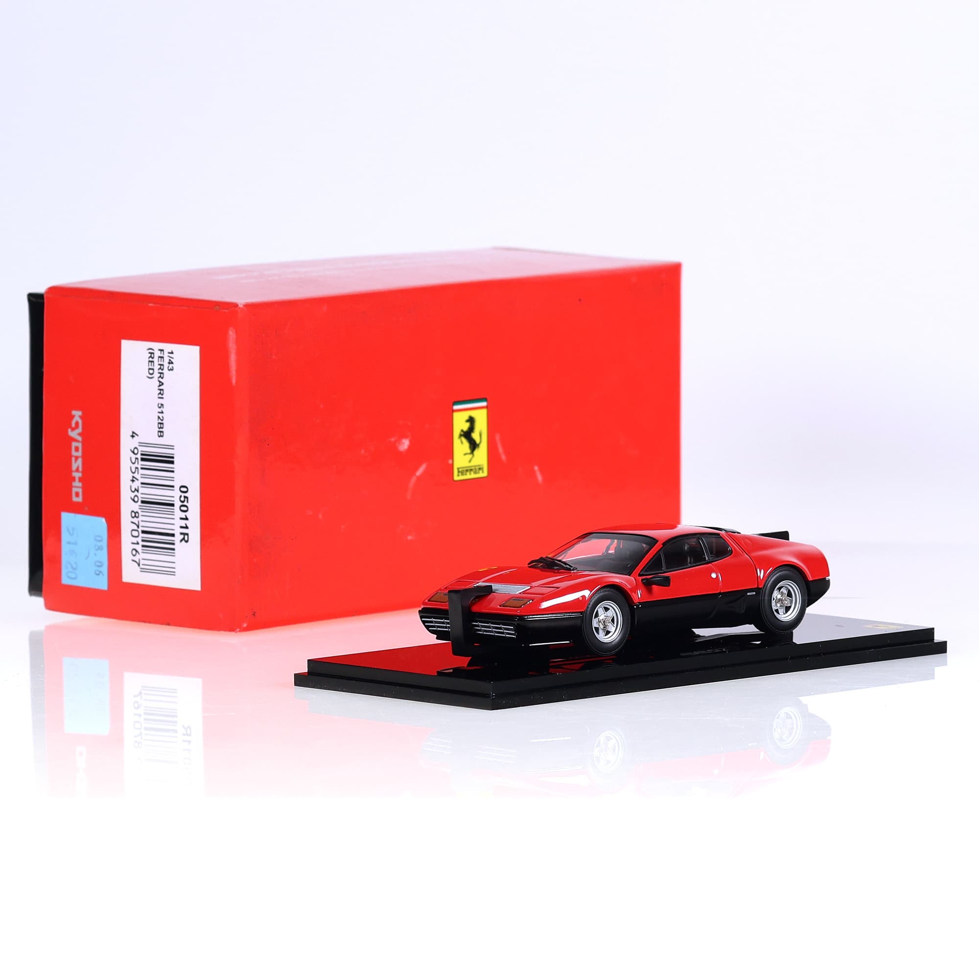 Kyosho 05011R Ferrari 512BB 1/43 Rouge avec boîte
