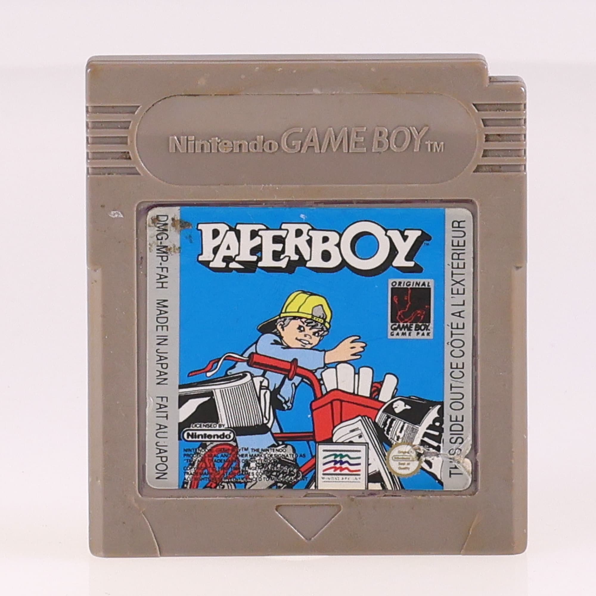 Nintendo DMG-MP-FAH Game Boy Jeu Paperboy Grade B sans boîte