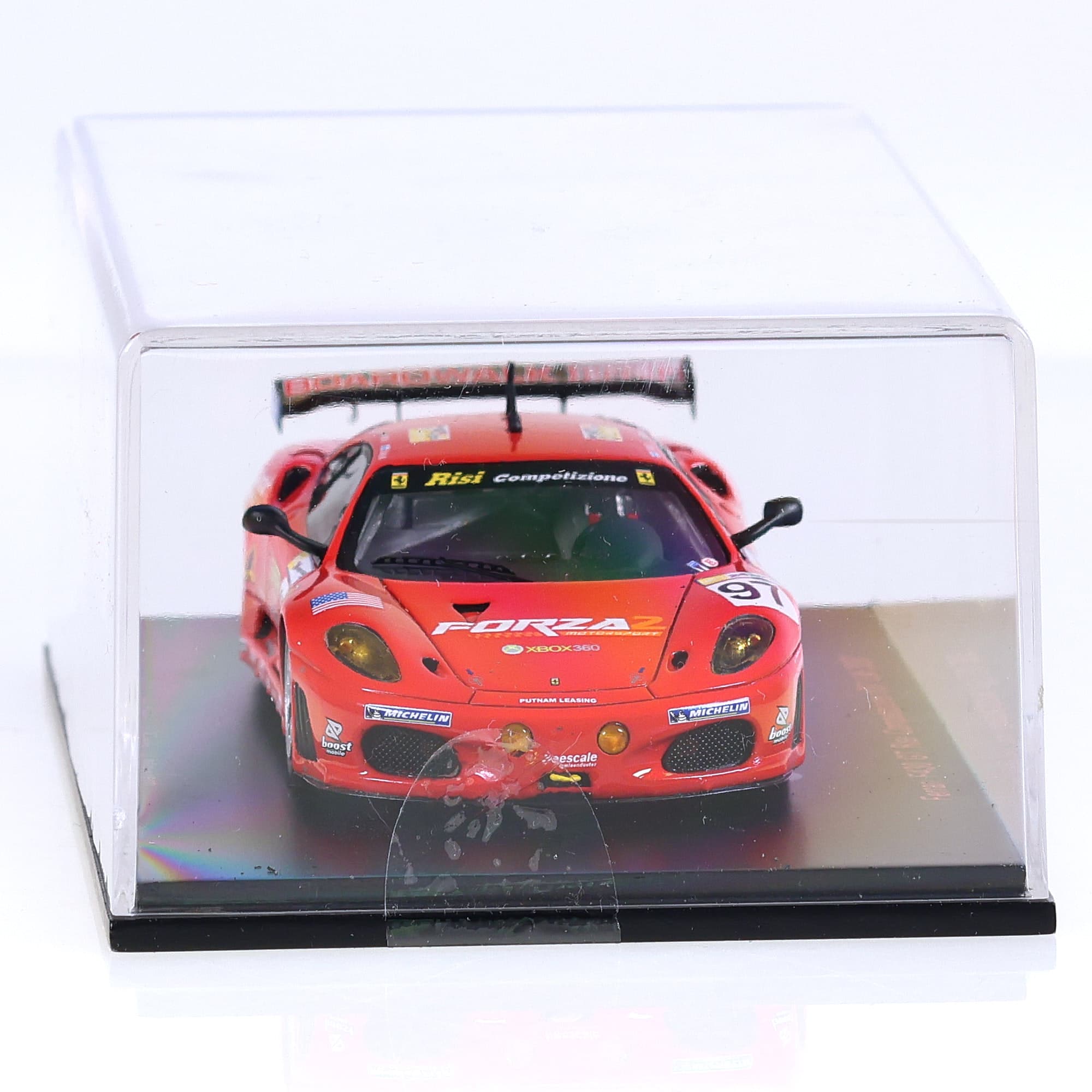 Red Line Models RL138 Ferrari F430 GT Risi Competizione #97 Rouge Grade D neuf — miniature 5