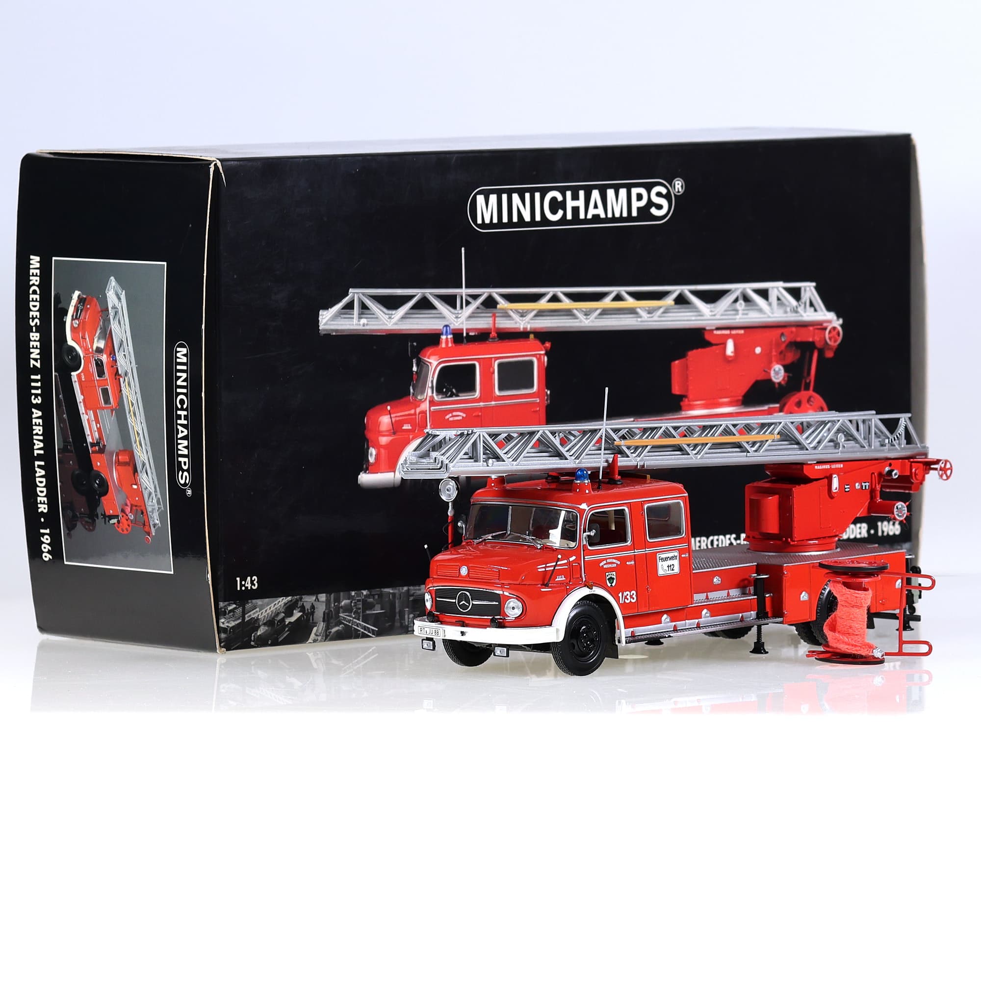 Minichamps - Mercedes-Benz 1113 Aerial Ladder 1966 1/43