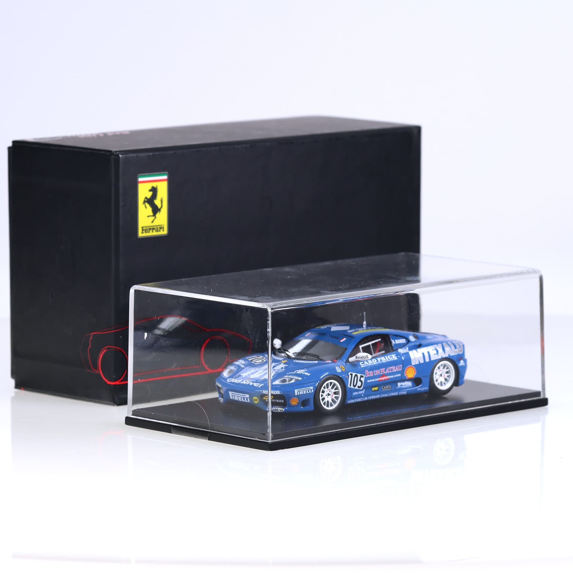 Red Line Models RLS01 Ferrari F360 Moderna challenge - Olympique Marseille 