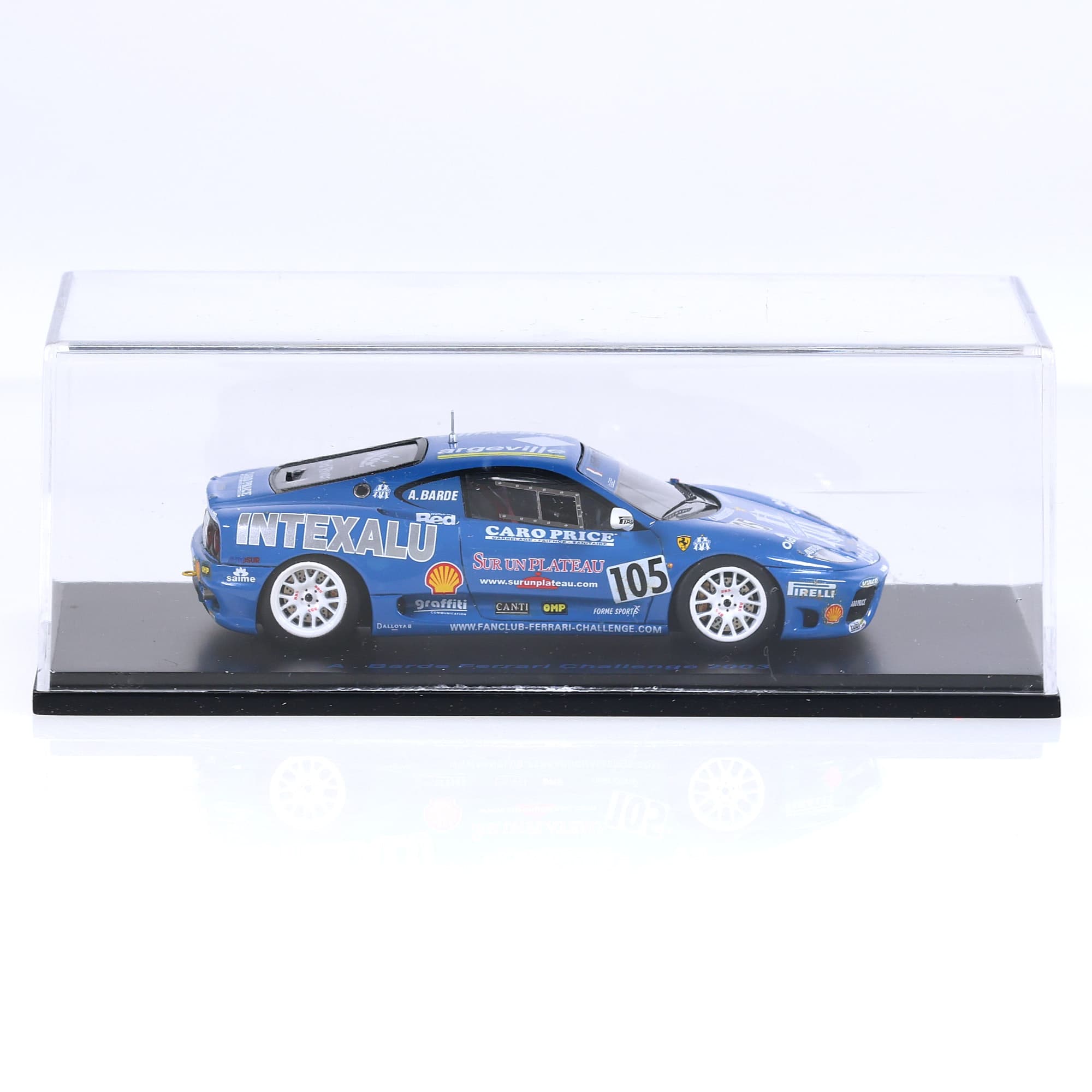 Red Line Models RLS01 Ferrari F360 Moderna challenge - Olympique Marseille  — miniature 4