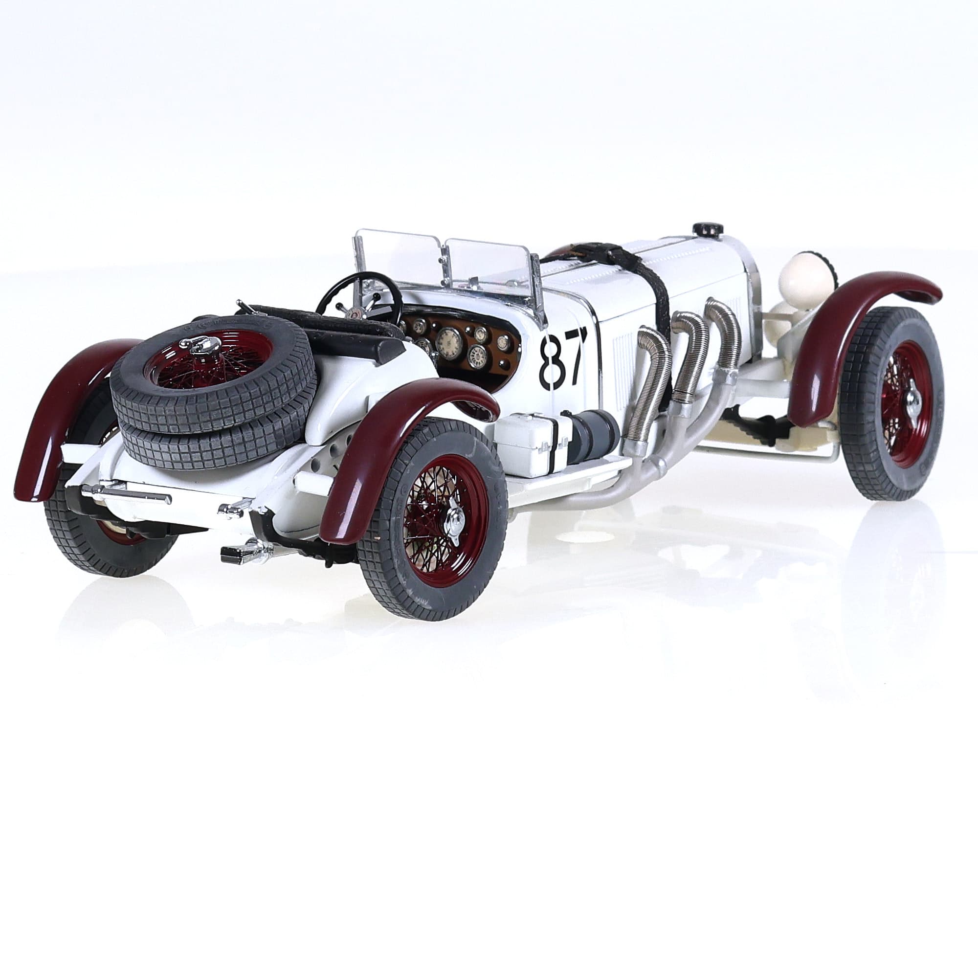 Paul's Model Art Mercedes-Benz SSKL Mille Miglia 1 Rudolf Caracciola 1/24 — miniature 5