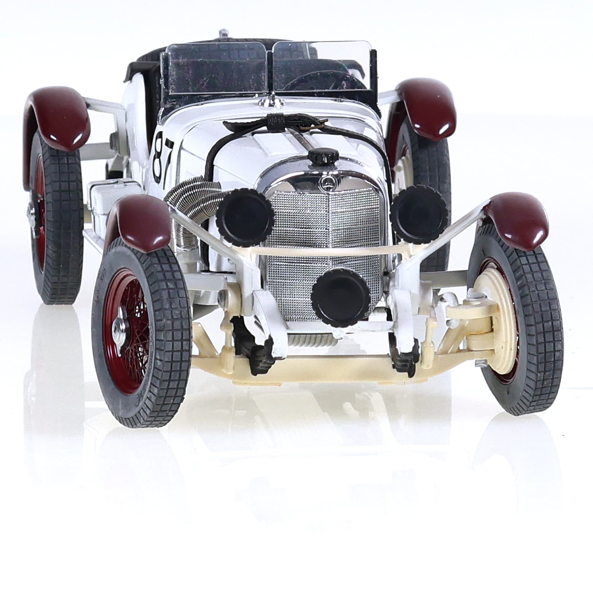 Paul's Model Art Mercedes-Benz SSKL Mille Miglia 1 Rudolf Caracciola 1/24 — miniature 8