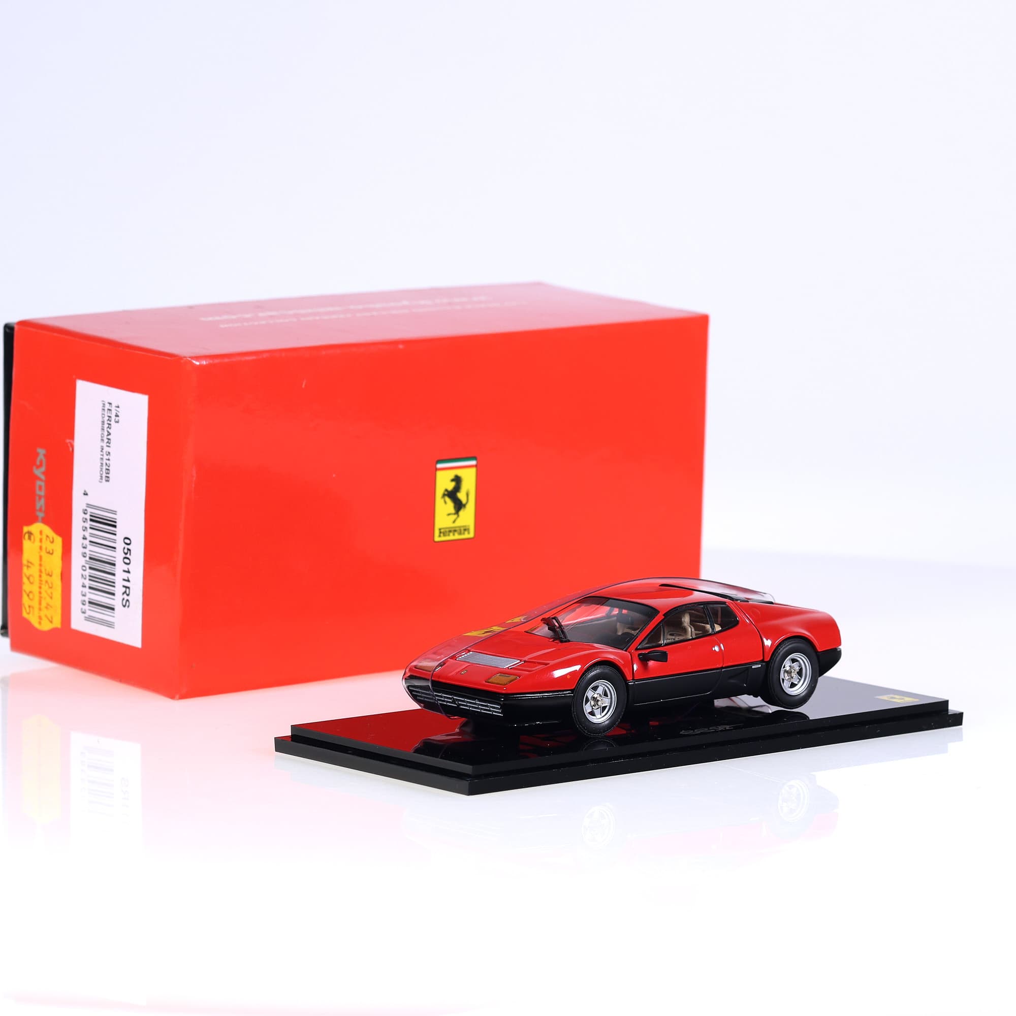 Kyosho 05011RS Ferrari 512BB  1/43 Rouge avec boîte