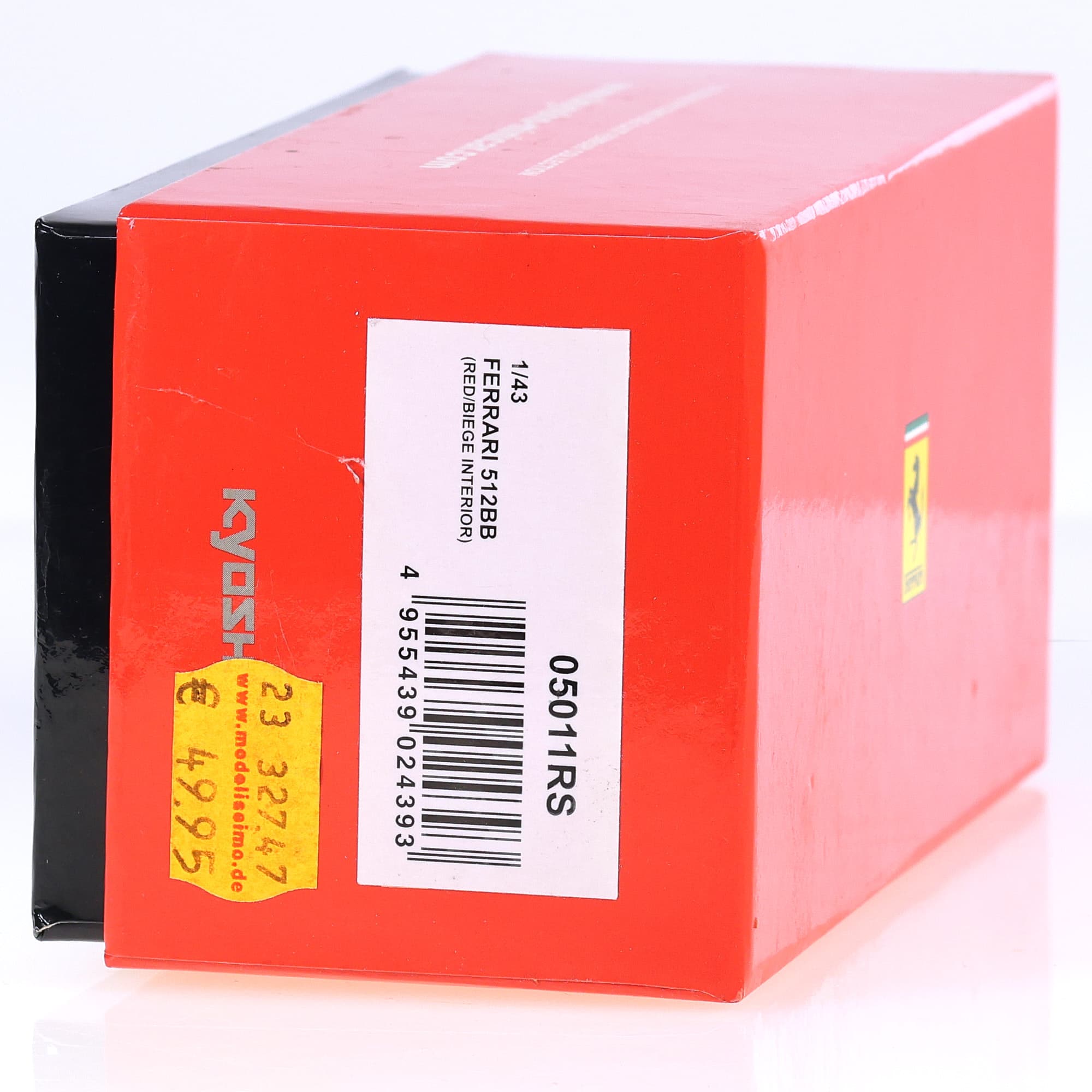 Kyosho 05011RS Ferrari 512BB  1/43 Rouge avec boîte — miniature 13