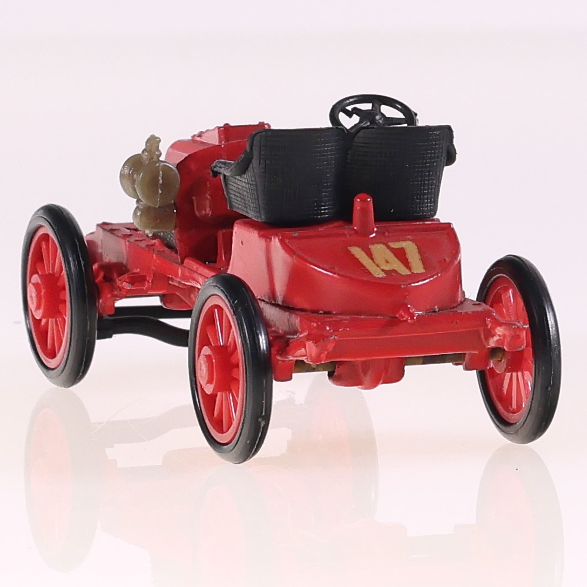 SAFIR Renault Course Paris-Vienne 1902 1/43 Rouge sans boîte — miniature 4