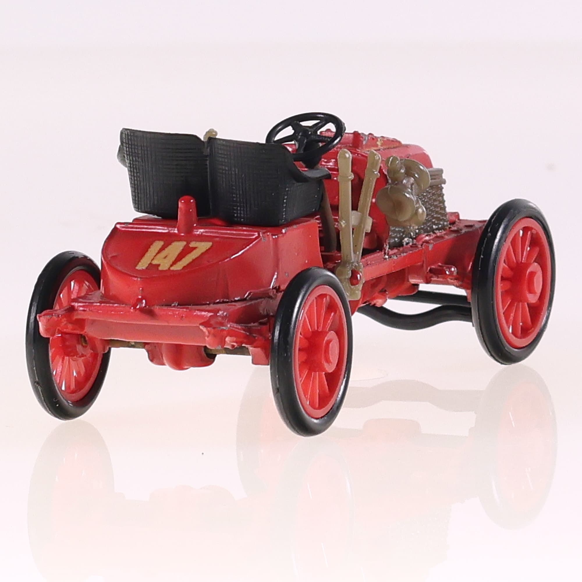 SAFIR Renault Course Paris-Vienne 1902 1/43 Rouge sans boîte — miniature 5