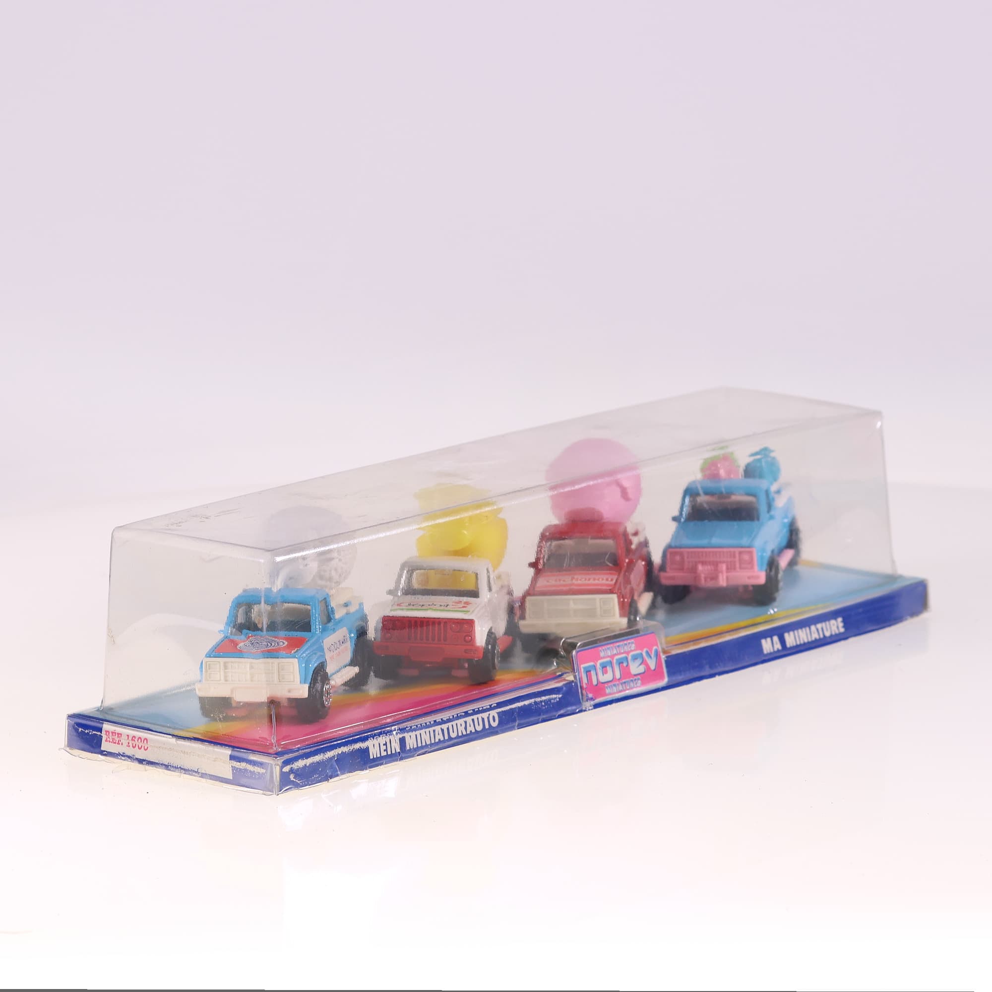 Norev 1600 Pick-up Ma Miniature Woolmark Cochonou  7 cm set de 4 en boîte — miniature 8
