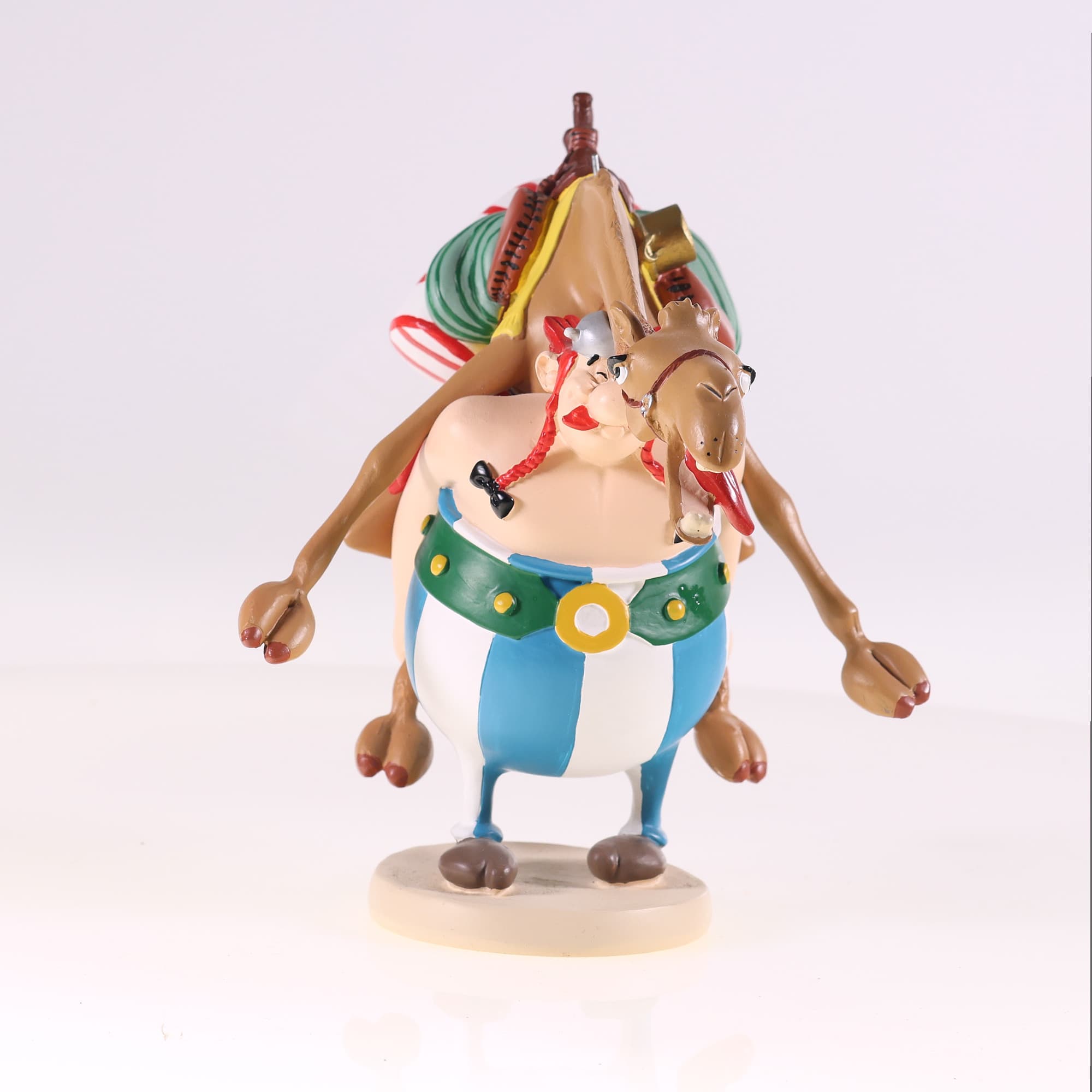 Plastoy - Astérix et Obélix - Obélix portant un dromadaire 