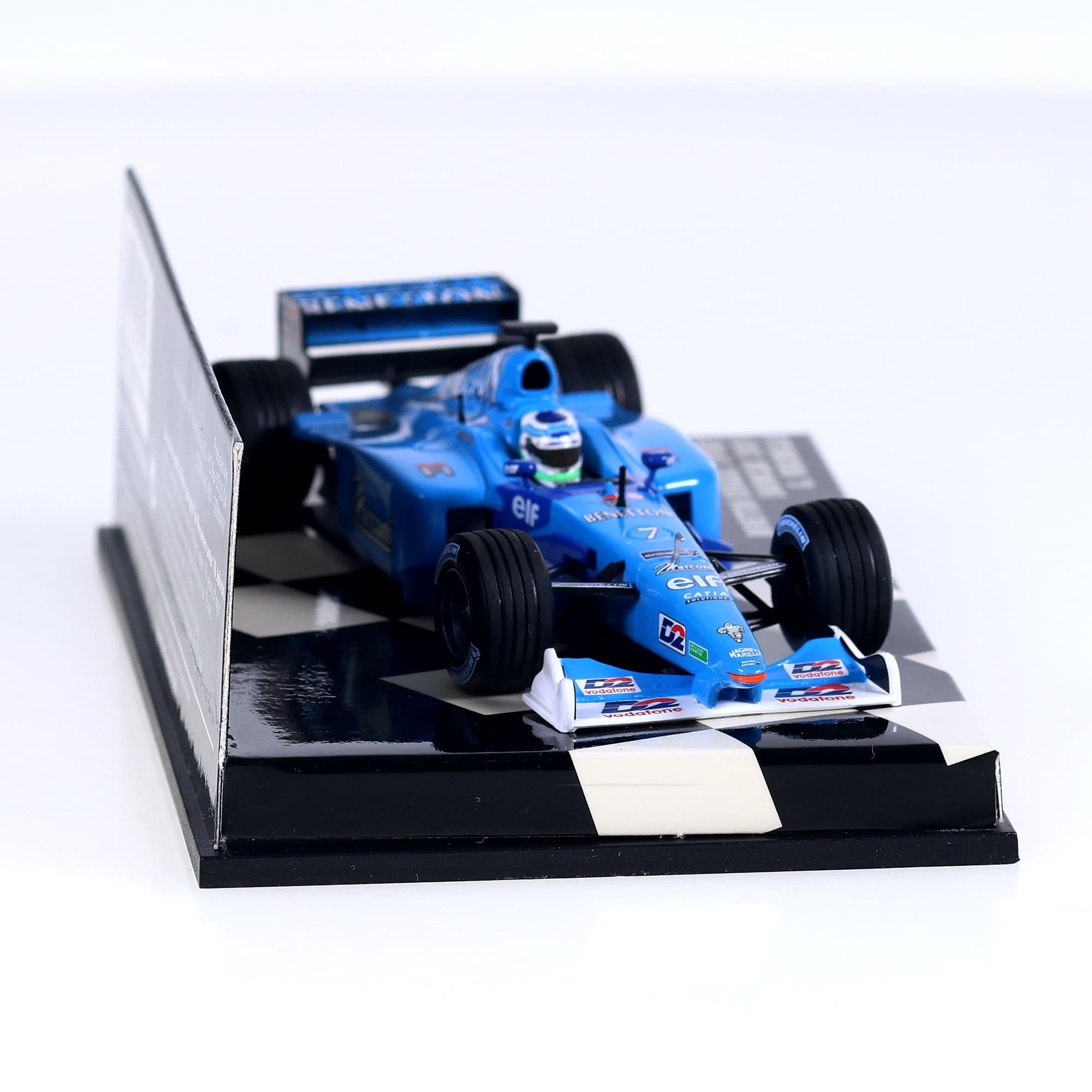 Minichamps 430 010097 Benetton Renault Sport Show Fisichella  #7 2001 1/43 Bleu — miniature 5