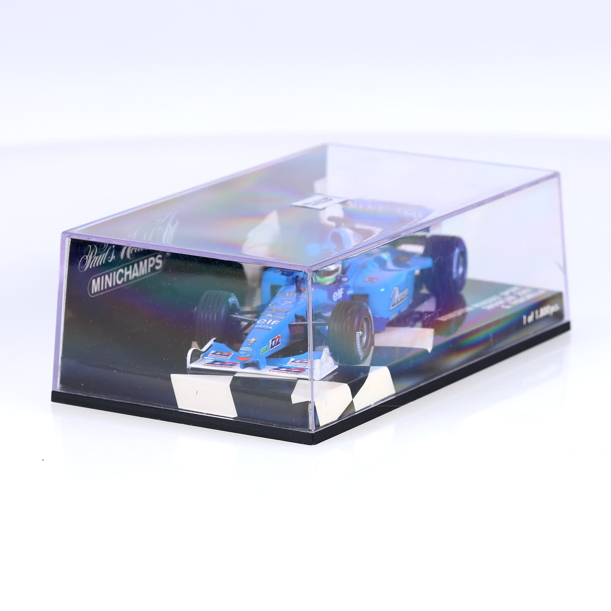 Minichamps 430 010097 Benetton Renault Sport Show Fisichella  #7 2001 1/43 Bleu — miniature 6