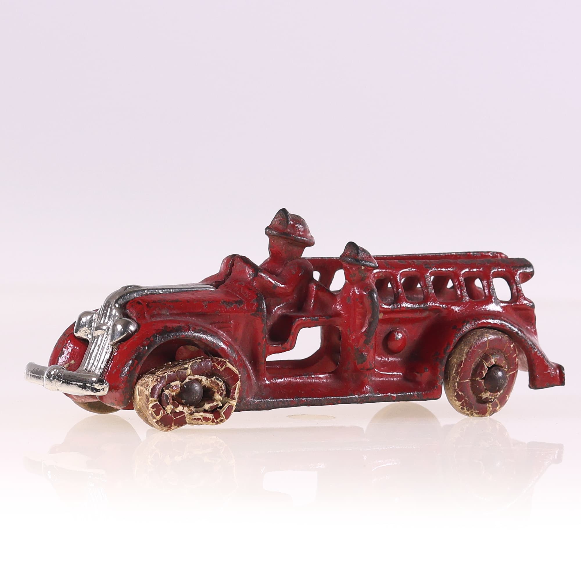 Arcade Pontiac Camion de pompiers port échelles 12 cm Rouge Grade B