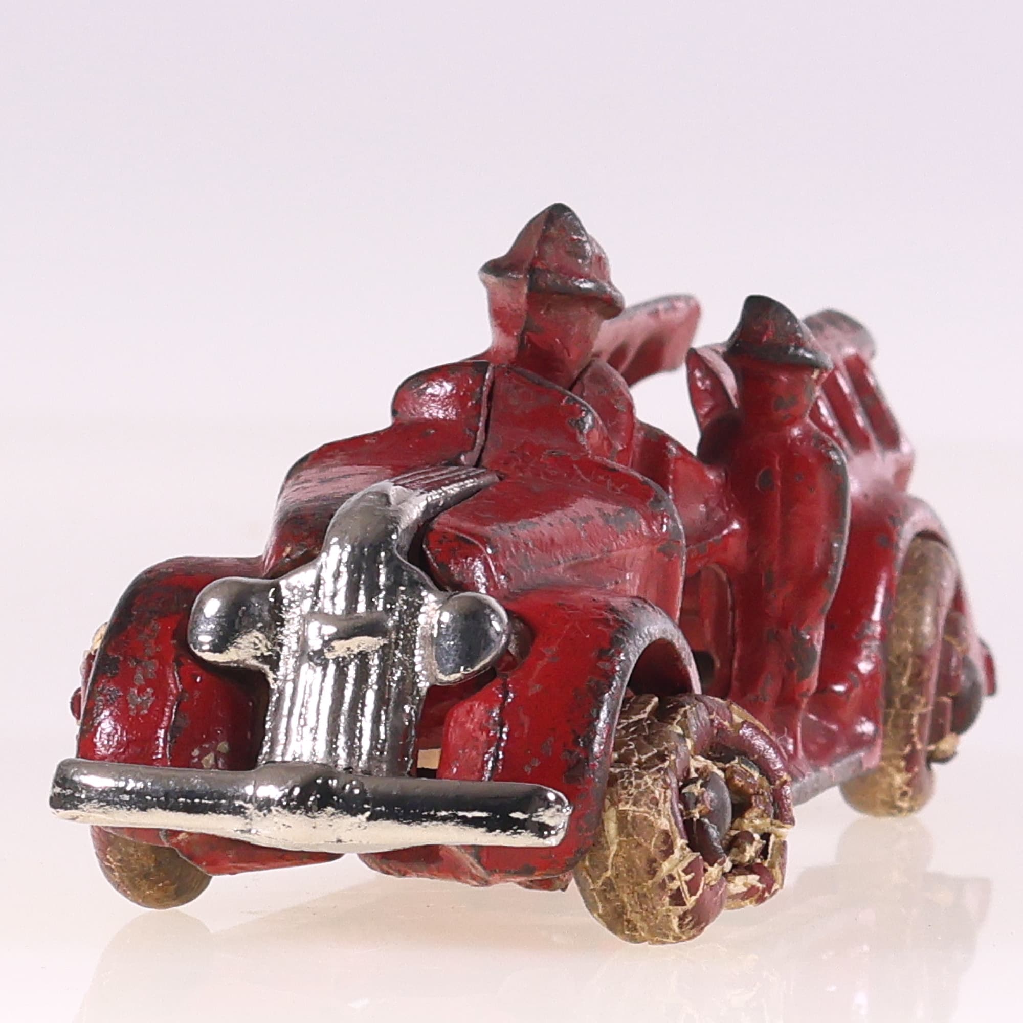 Arcade Pontiac Camion de pompiers port échelles 12 cm Rouge Grade B — miniature 8