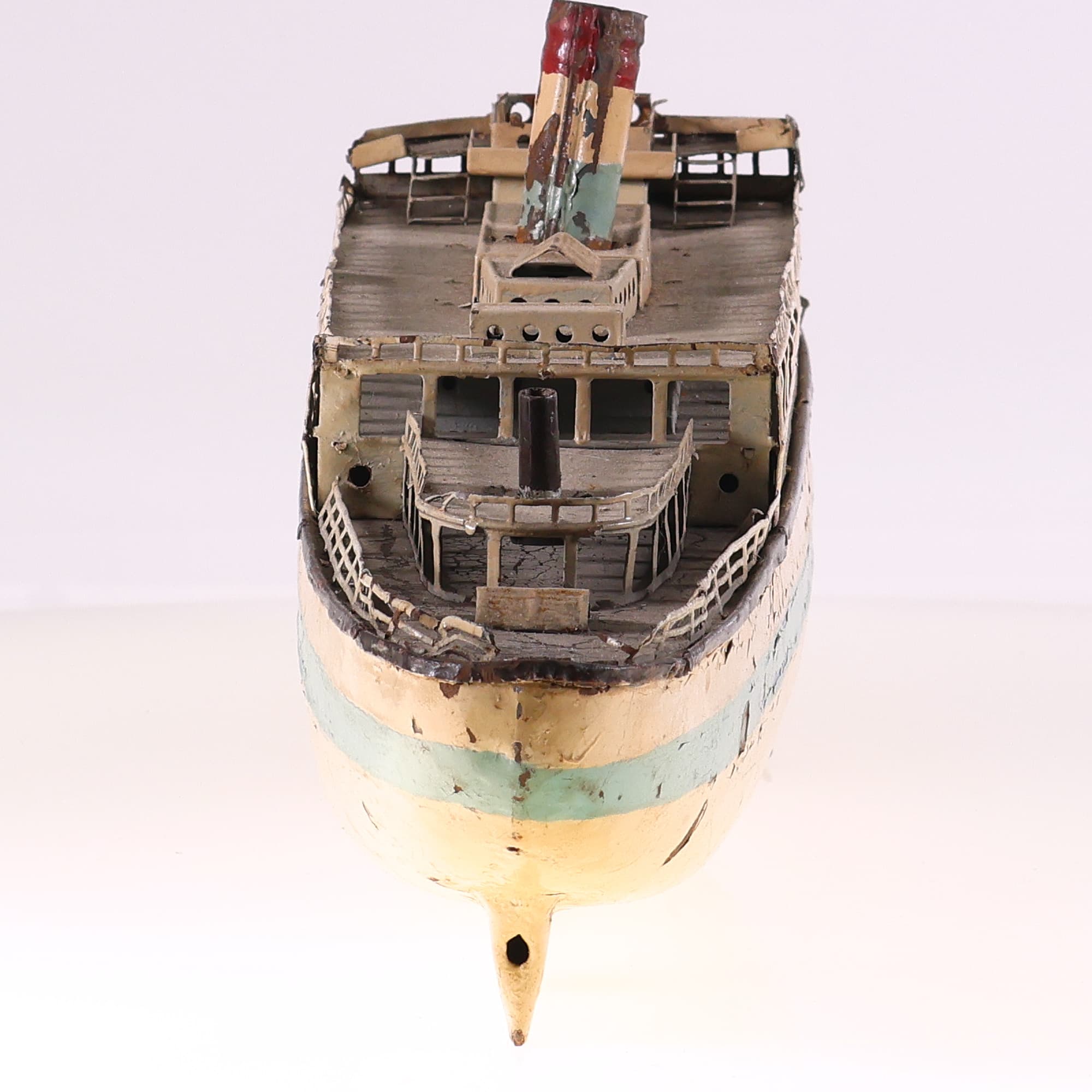 Fleischmann Paquebot paquebot mécanique à restaurer 51 cm Grade C sans boîte — miniature 4