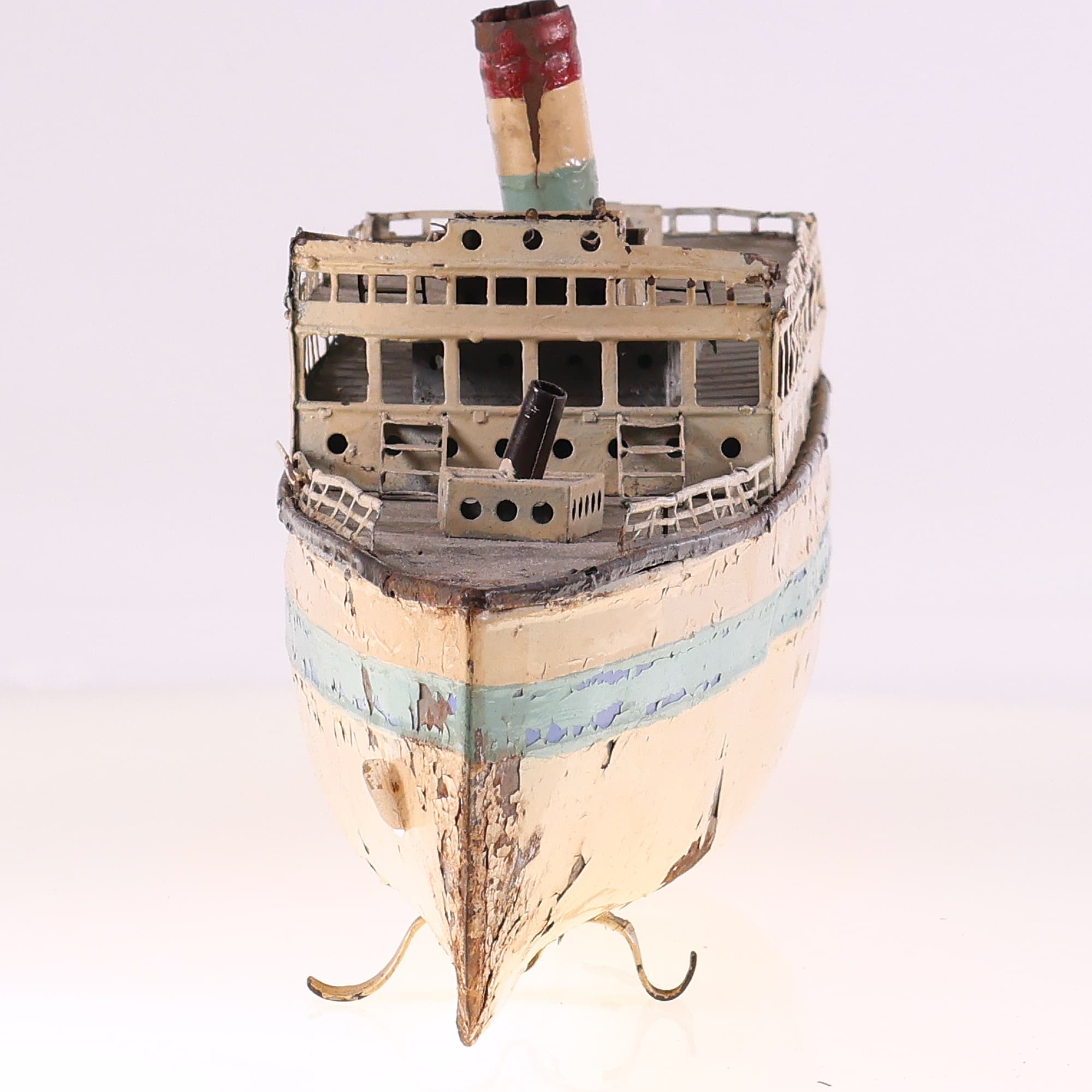 Fleischmann Paquebot paquebot mécanique à restaurer 51 cm Grade C sans boîte — miniature 8