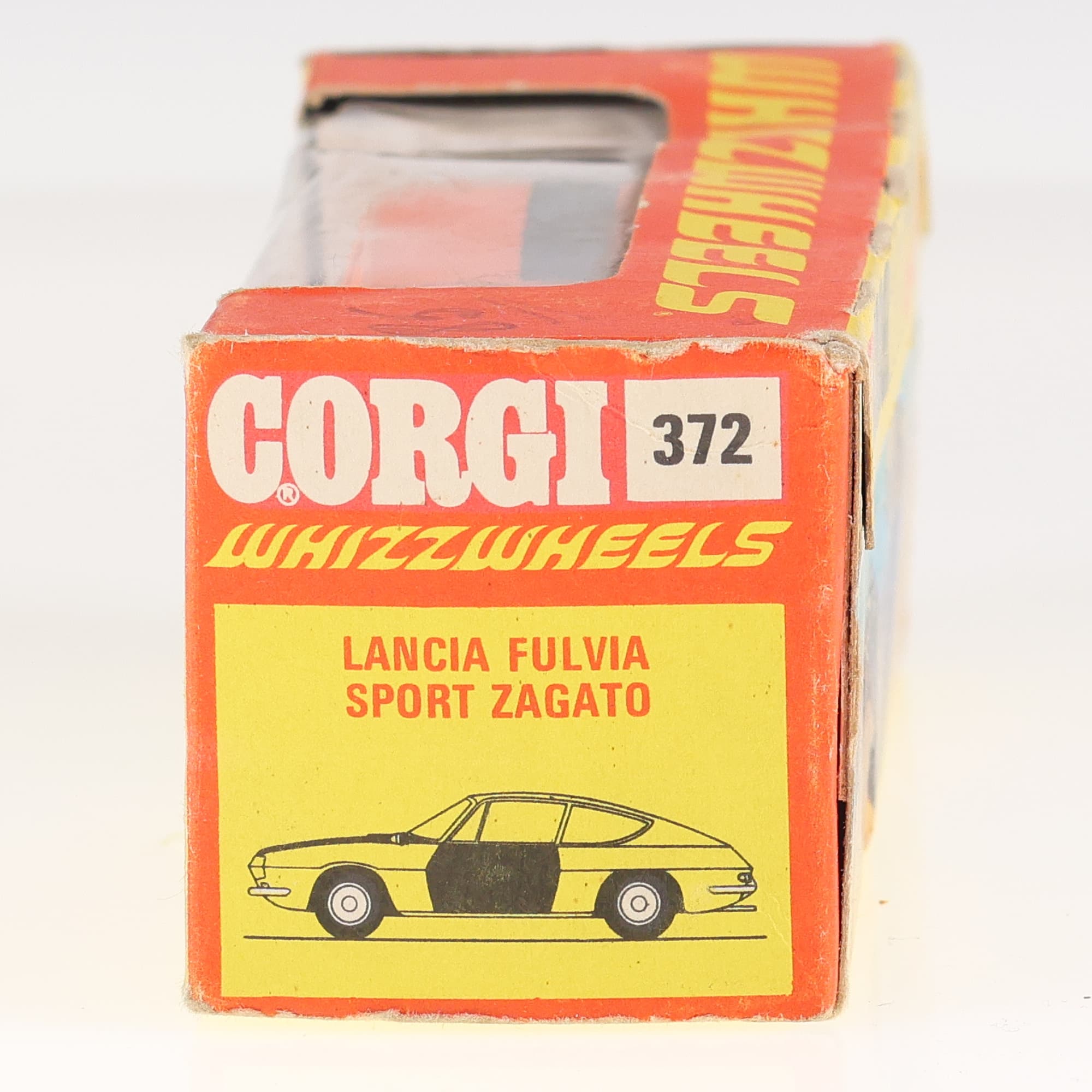 Corgi 372 Lancia Fulvia Sport Zagato 1/43 Orange Gulf avec boîte — miniature 12