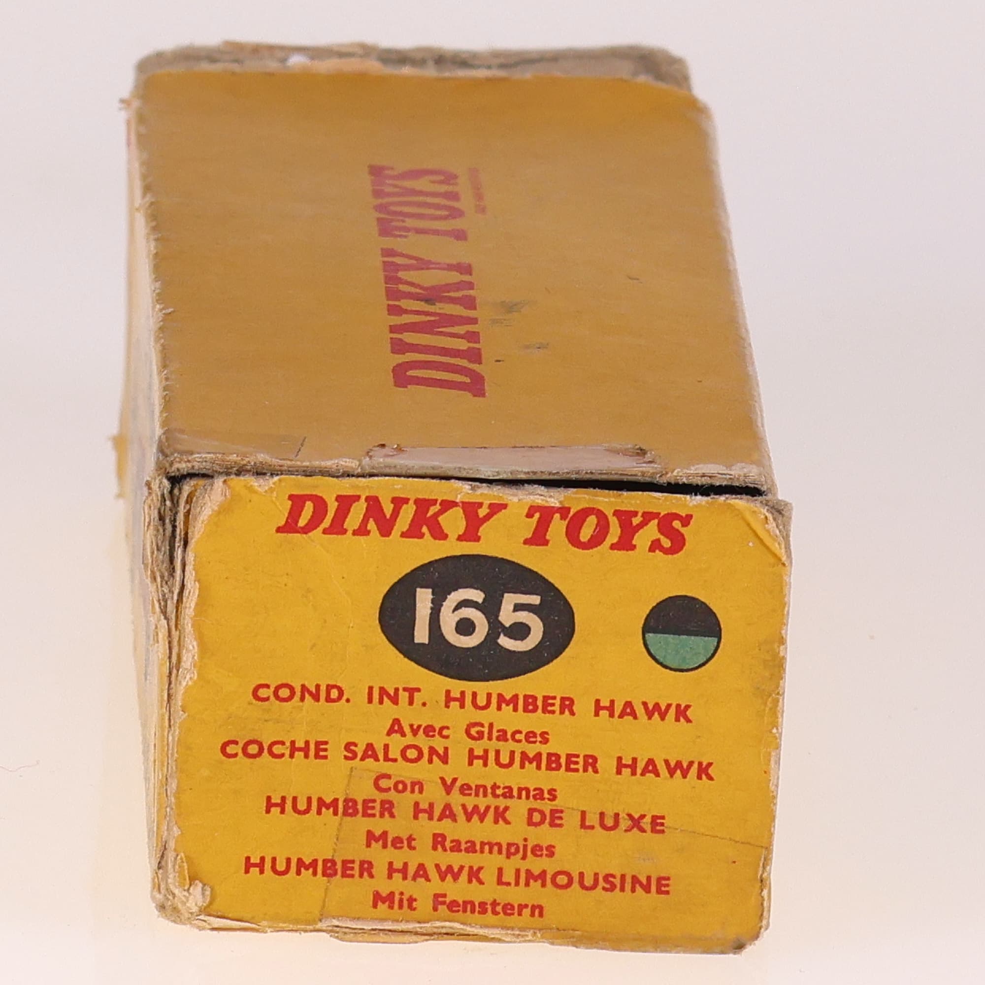 Dinky Toys 165 Humber Hawk 1/43 Bicolore Grade B avec boîte — miniature 11