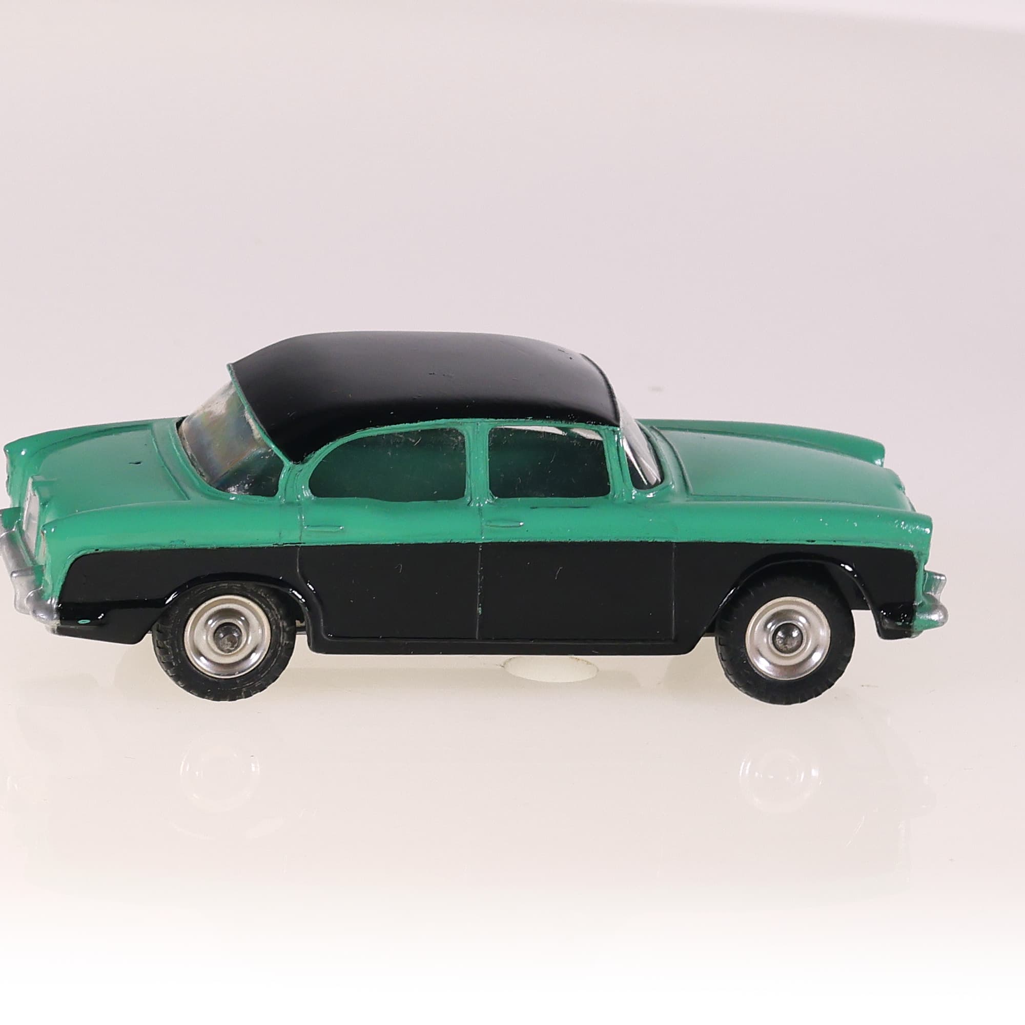 Dinky Toys 165 Humber Hawk 1/43 Bicolore Grade B avec boîte — miniature 6