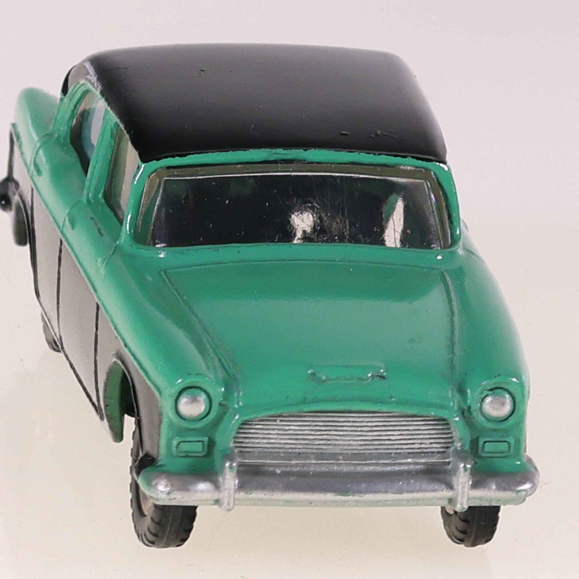 Dinky Toys 165 Humber Hawk 1/43 Bicolore Grade B avec boîte — miniature 8