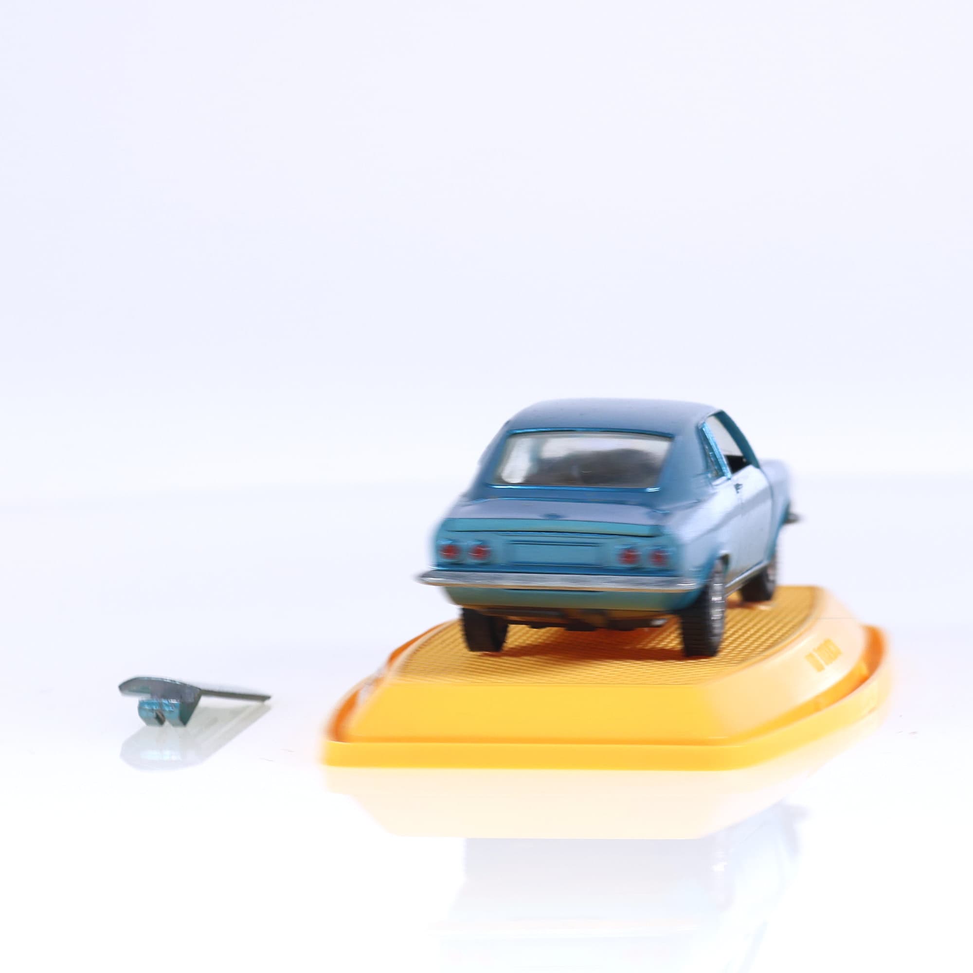 Pilen M345 Opel Manta 1/43 Bleu Grade B avec boîte — miniature 4