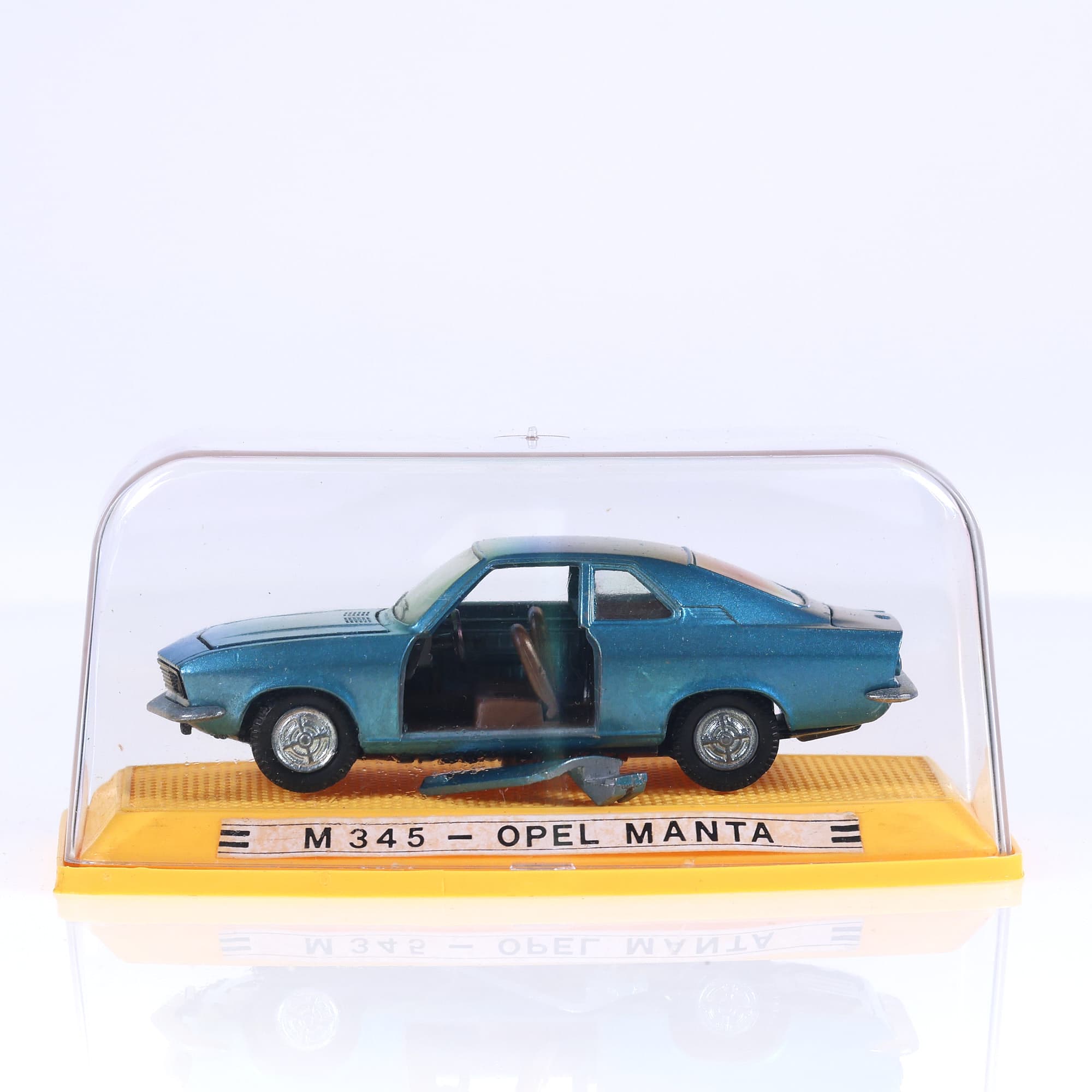 Pilen M345 Opel Manta 1/43 Bleu Grade B avec boîte — miniature 10