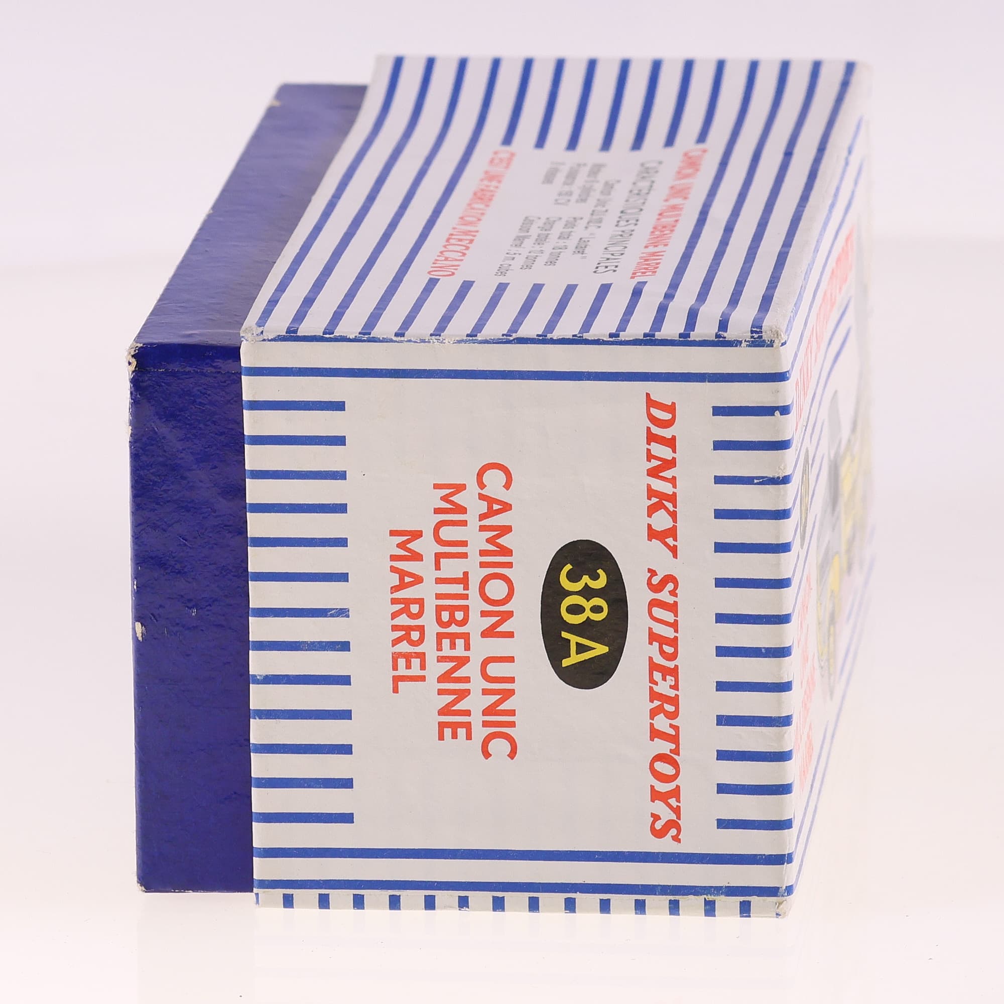 Dinky Toys 38A Unic Multibenne Marrel 1/43 Bicolore avec boîte — miniature 13