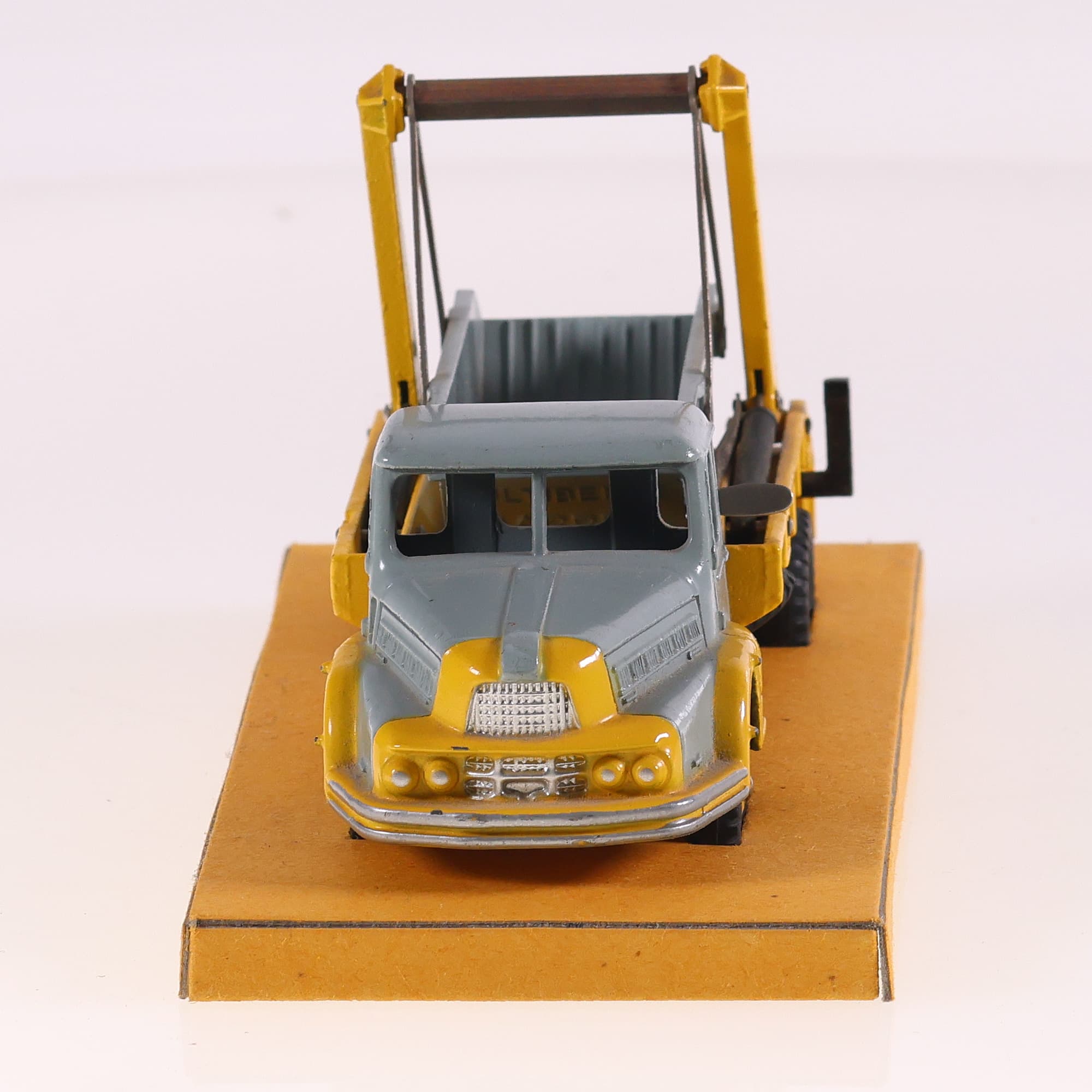 Dinky Toys 38A Unic Multibenne Marrel 1/43 Bicolore avec boîte — miniature 8