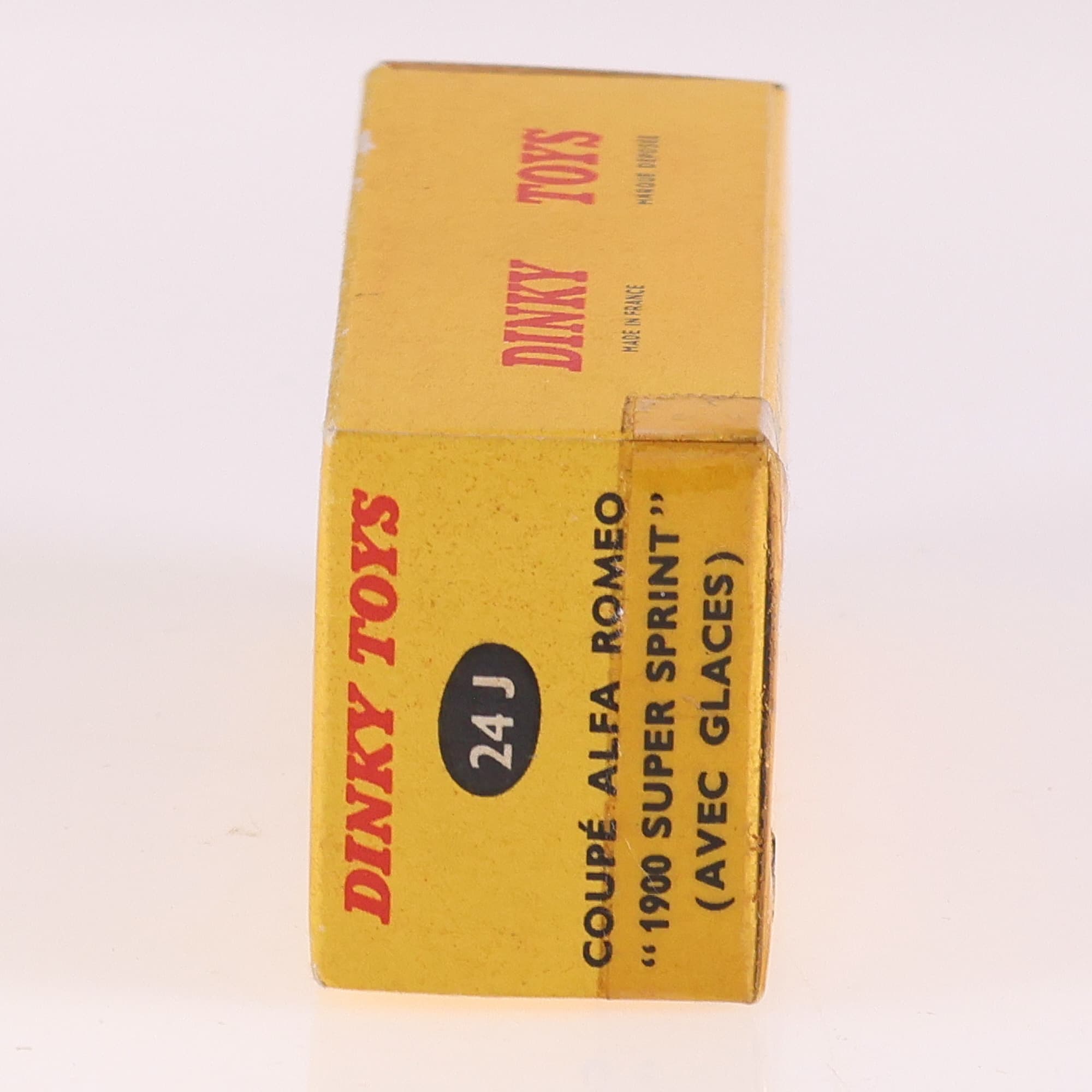 Dinky Toys 24J Alfa Romeo 1900 Super Sprint 1/43 Rouge avec boîte — miniature 12