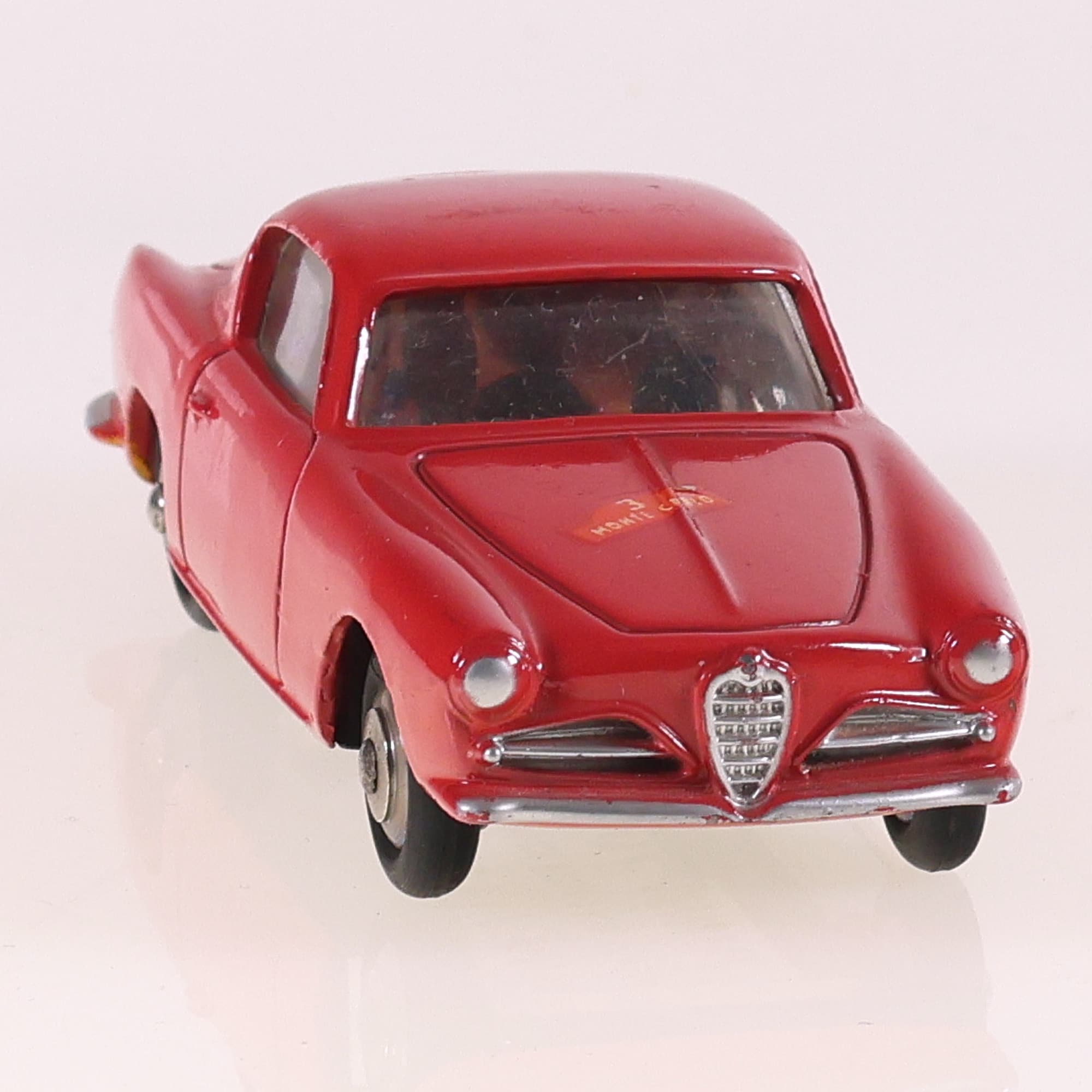 Dinky Toys 24J Alfa Romeo 1900 Super Sprint 1/43 Rouge avec boîte — miniature 9