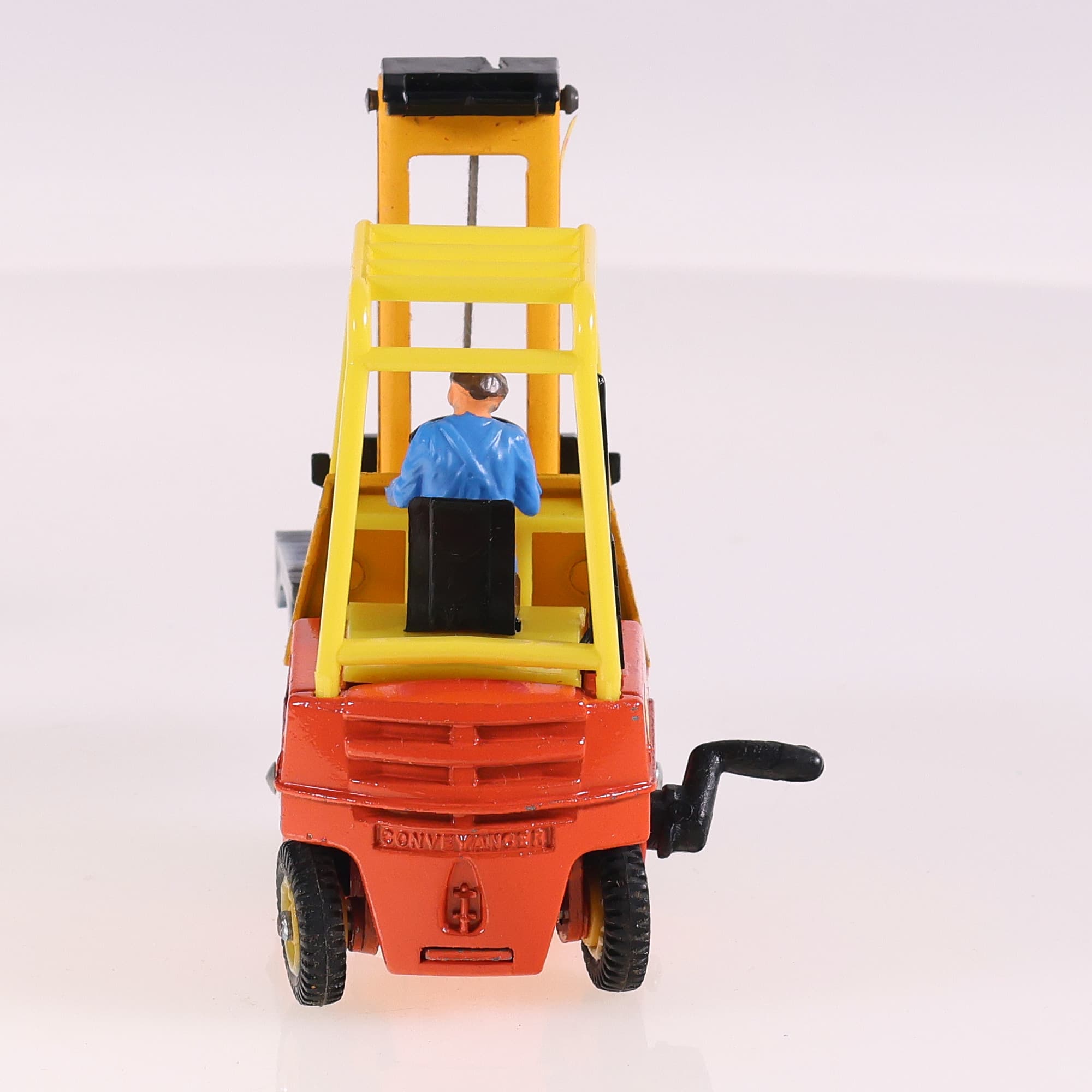 Dinky Toys 404 Conveyancer Fork Lift Truck 1/43 Bicolore avec boîte — miniature 4