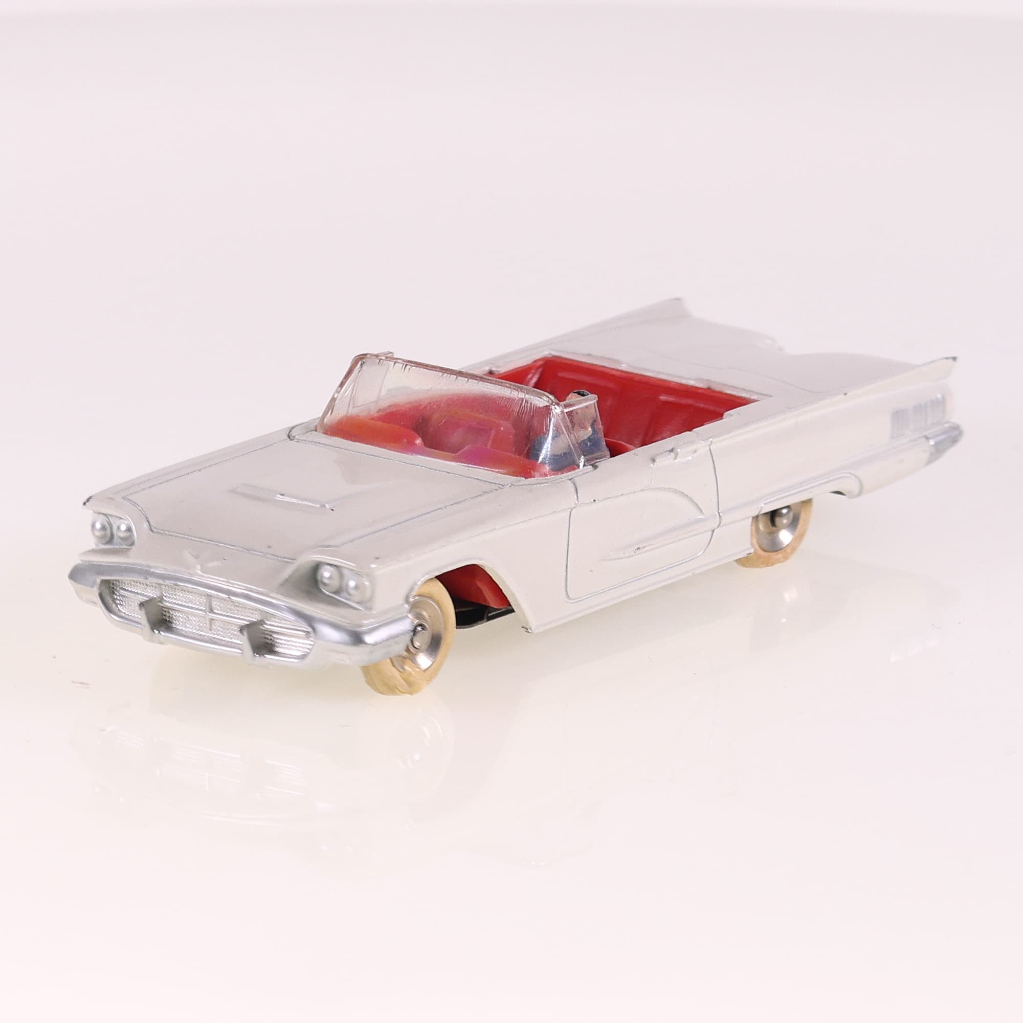 Dinky Toys 555 Ford Cabriolet "Thunderbird" avec conducteur 1/43 Blanc — miniature 2