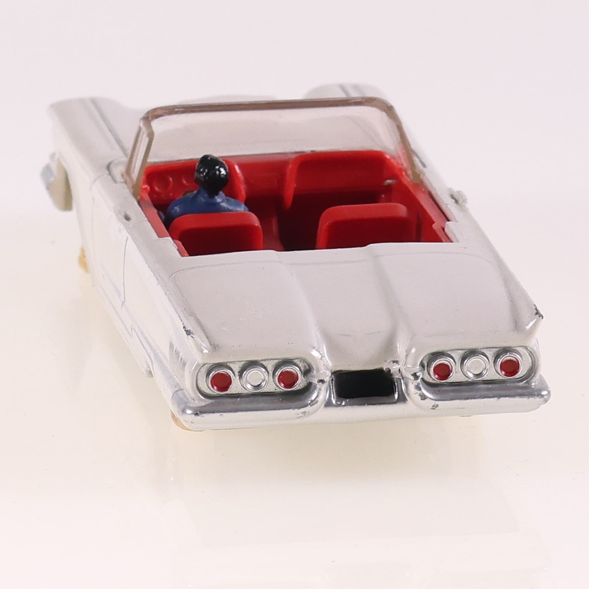 Dinky Toys 555 Ford Cabriolet "Thunderbird" avec conducteur 1/43 Blanc — miniature 5
