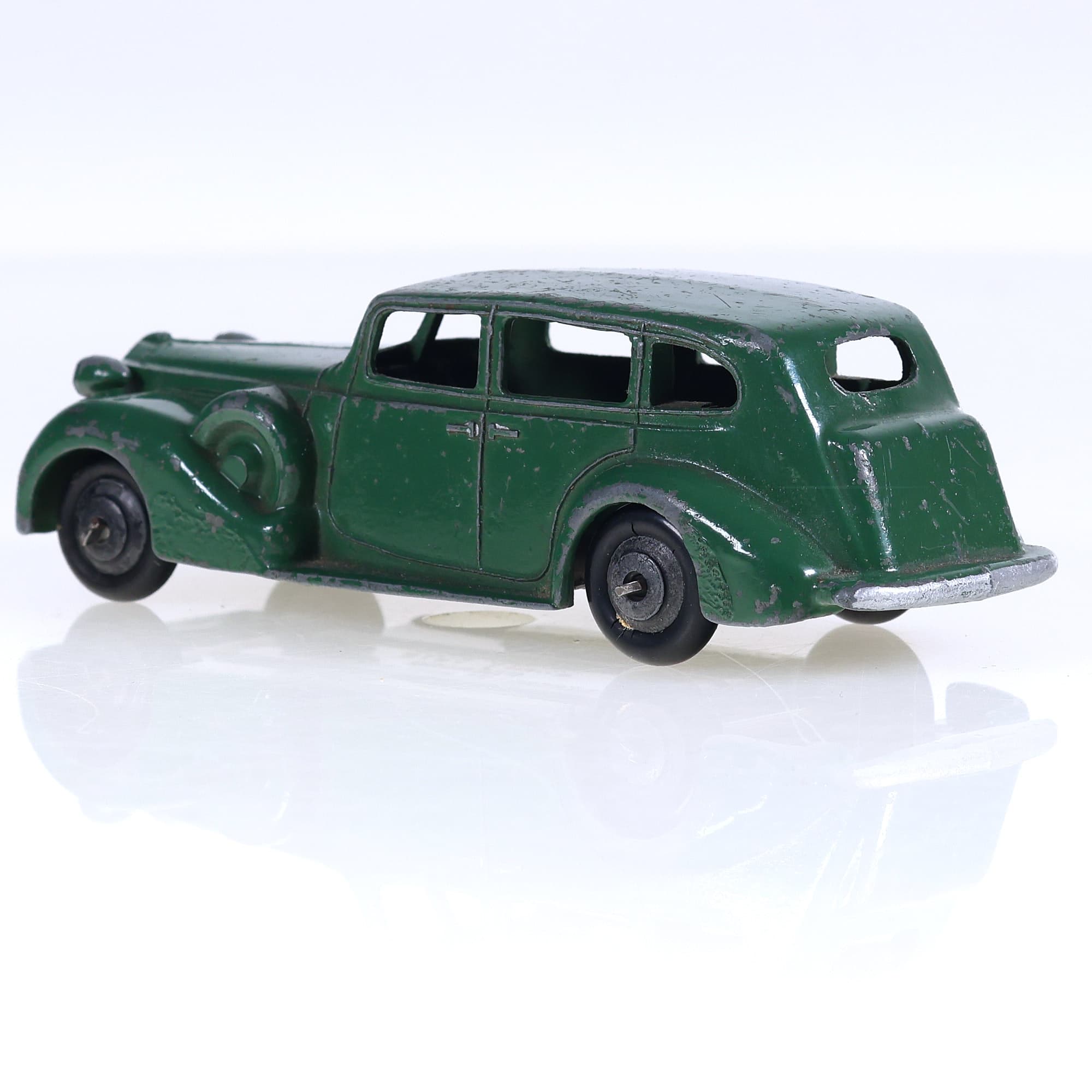Dinky Toys 39A Packard super huit 1/43 Vert  — miniature 12